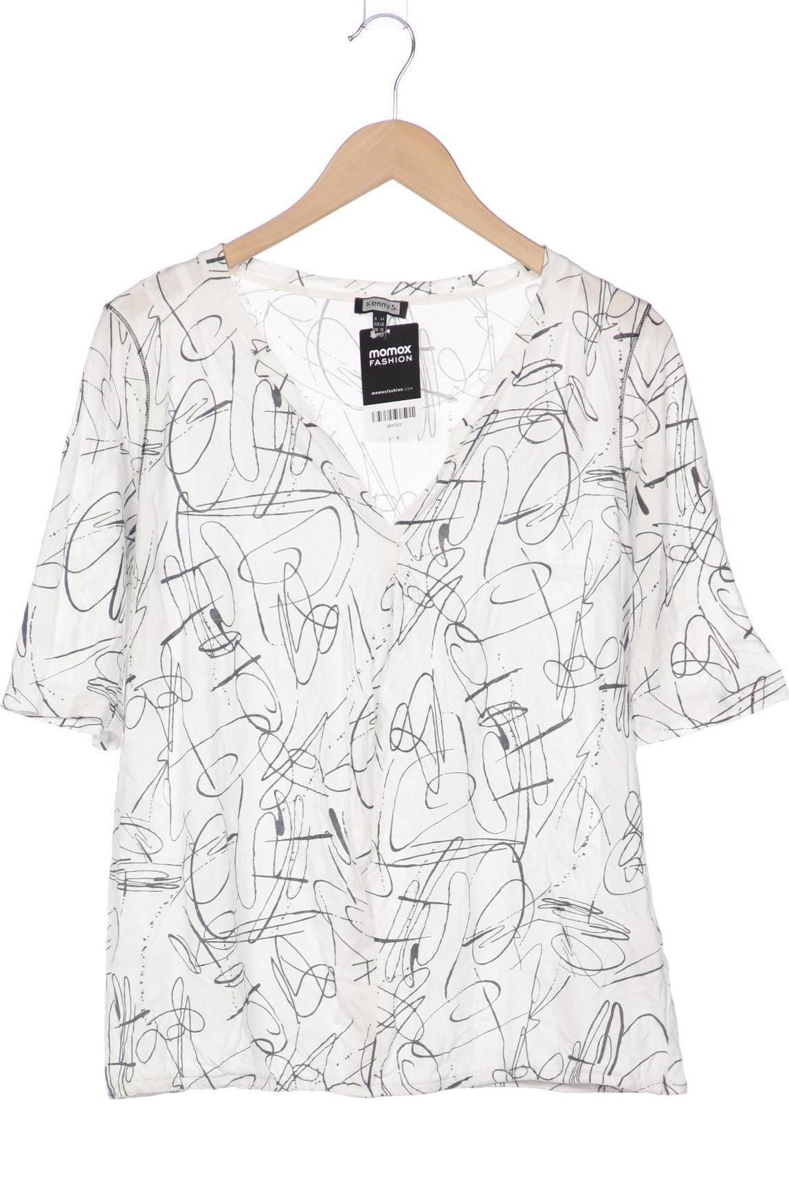 

Kenny S. Damen Langarmshirt, weiß, Gr. 44