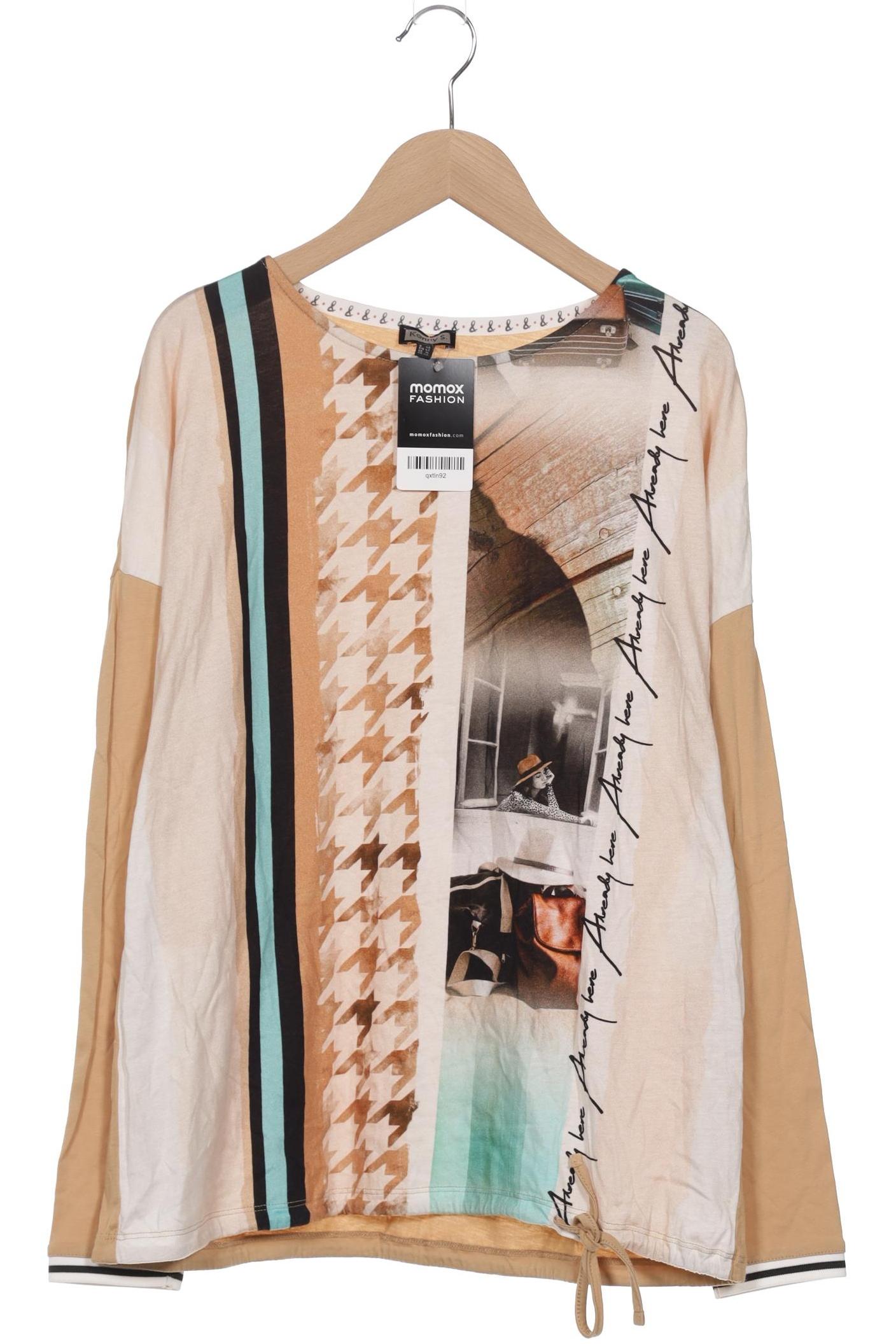 

Kenny S. Damen Langarmshirt, beige, Gr. 40