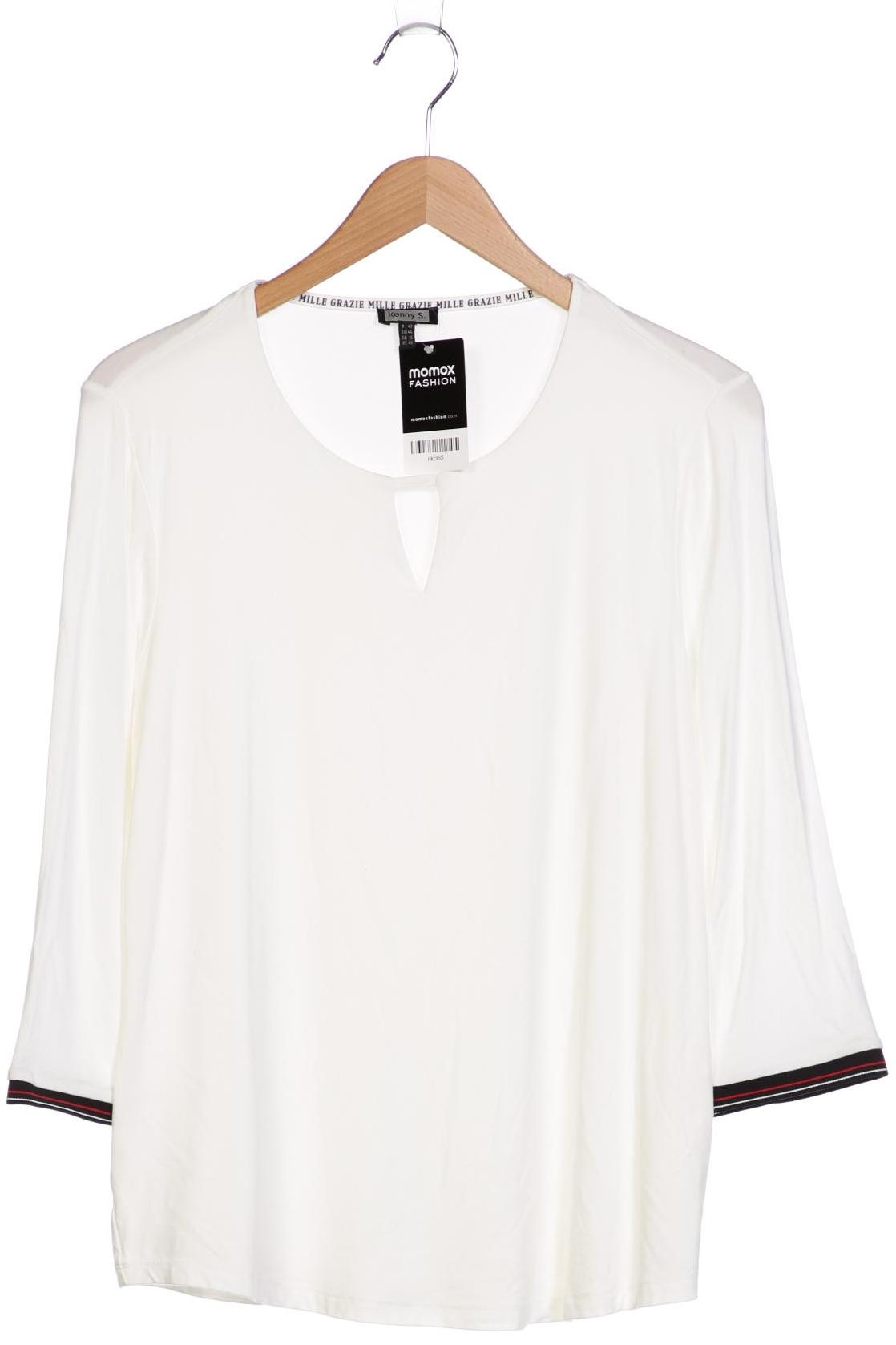 

Kenny S. Damen Langarmshirt, weiß, Gr. 42