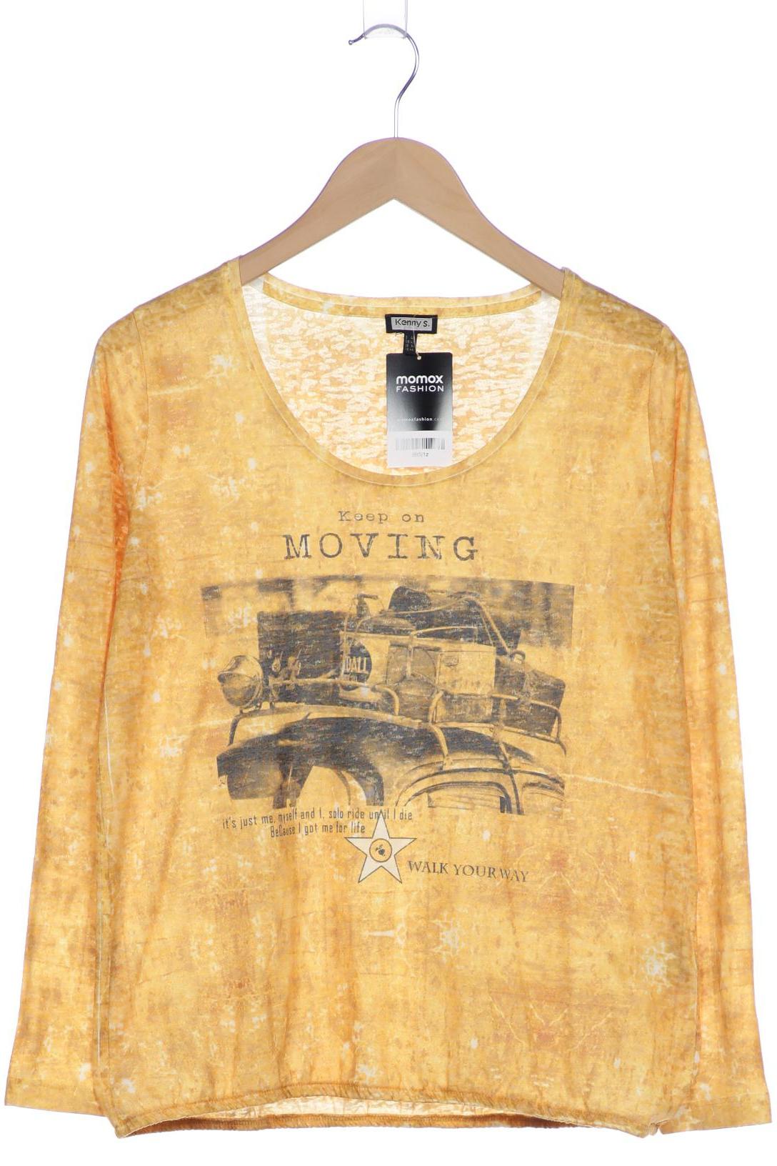 

Kenny S. Damen Langarmshirt, gelb, Gr. 40