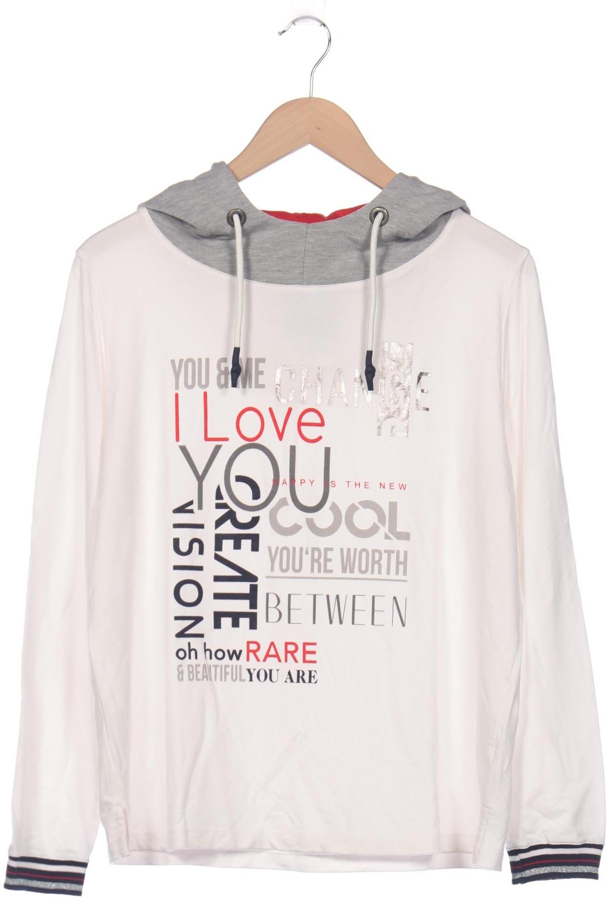 

Kenny S. Damen Kapuzenpullover, weiß, Gr. 42