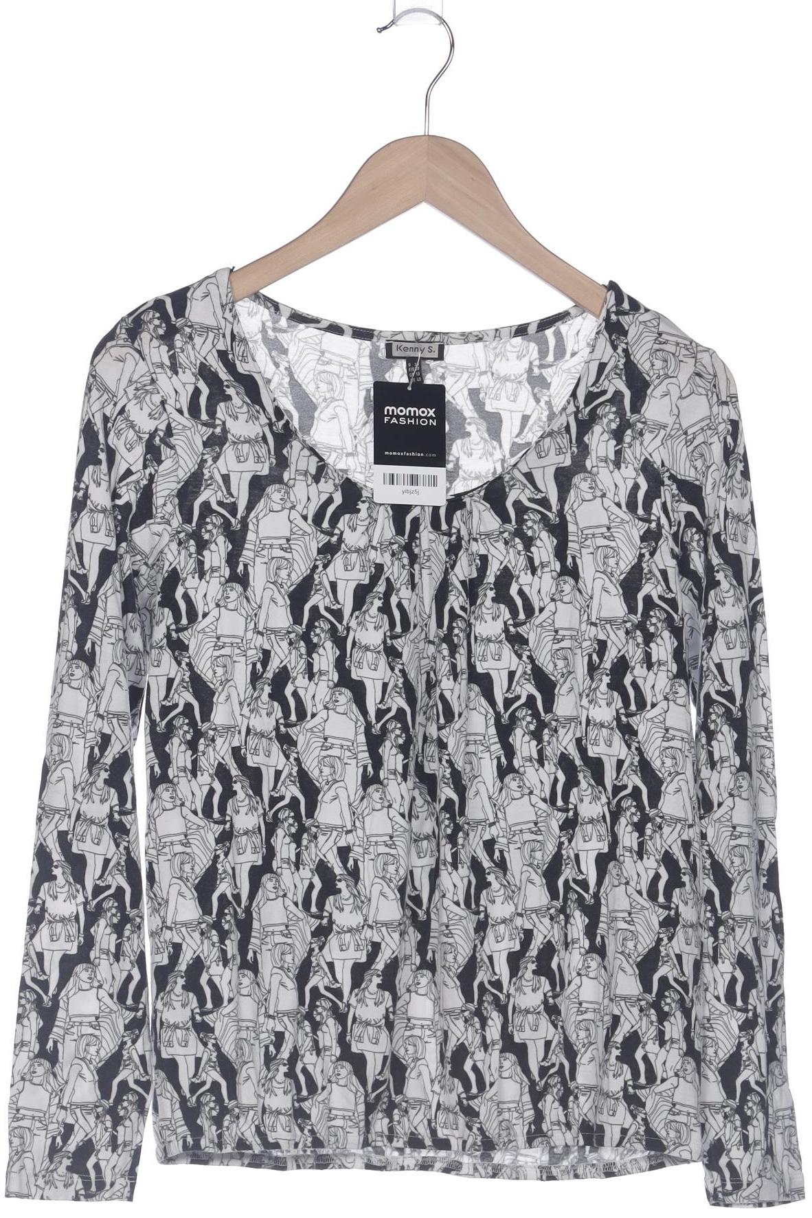 

Kenny S. Damen Langarmshirt, weiß, Gr. 36