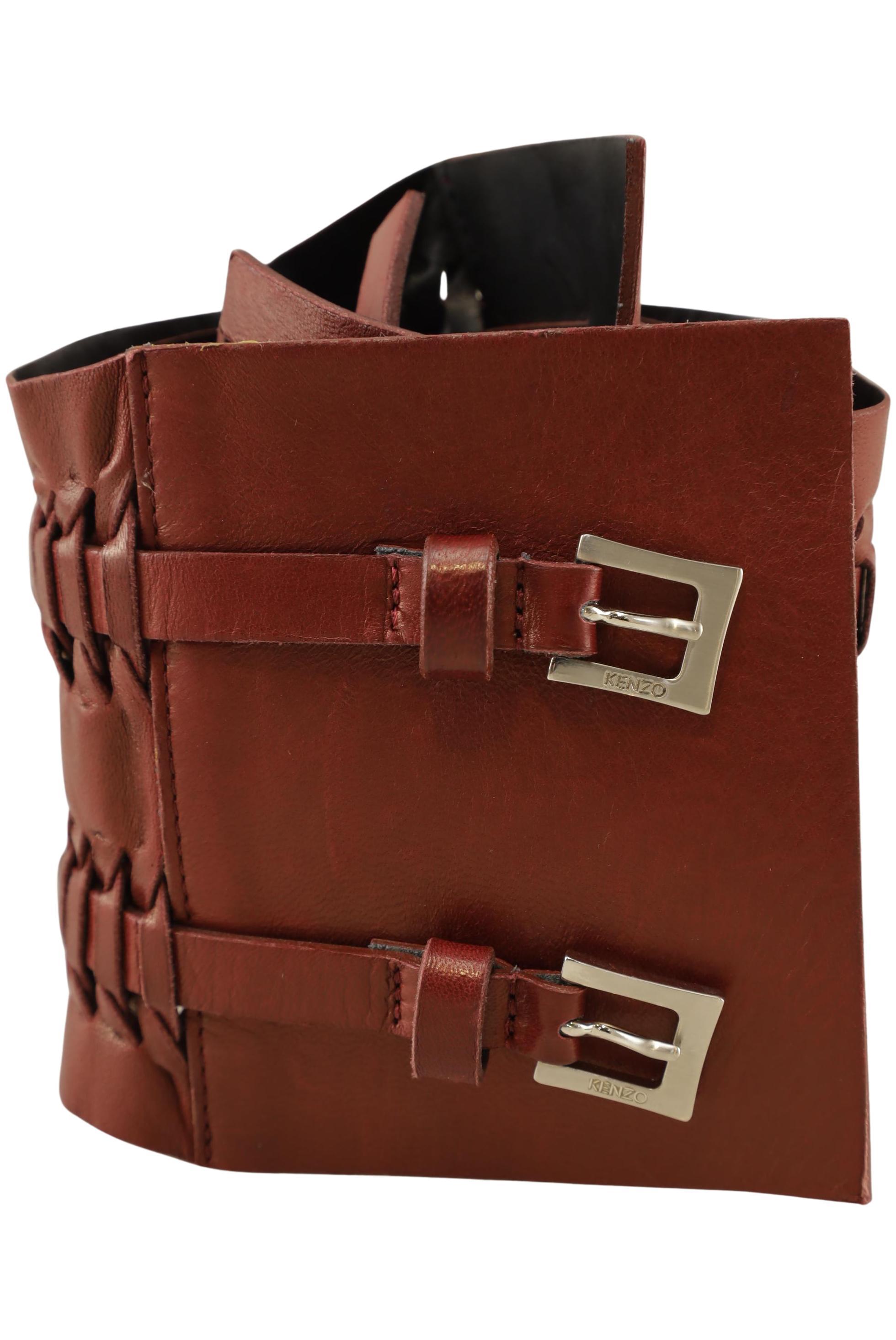 

Kenzo Damen Gürtel, bordeaux, Gr. 80