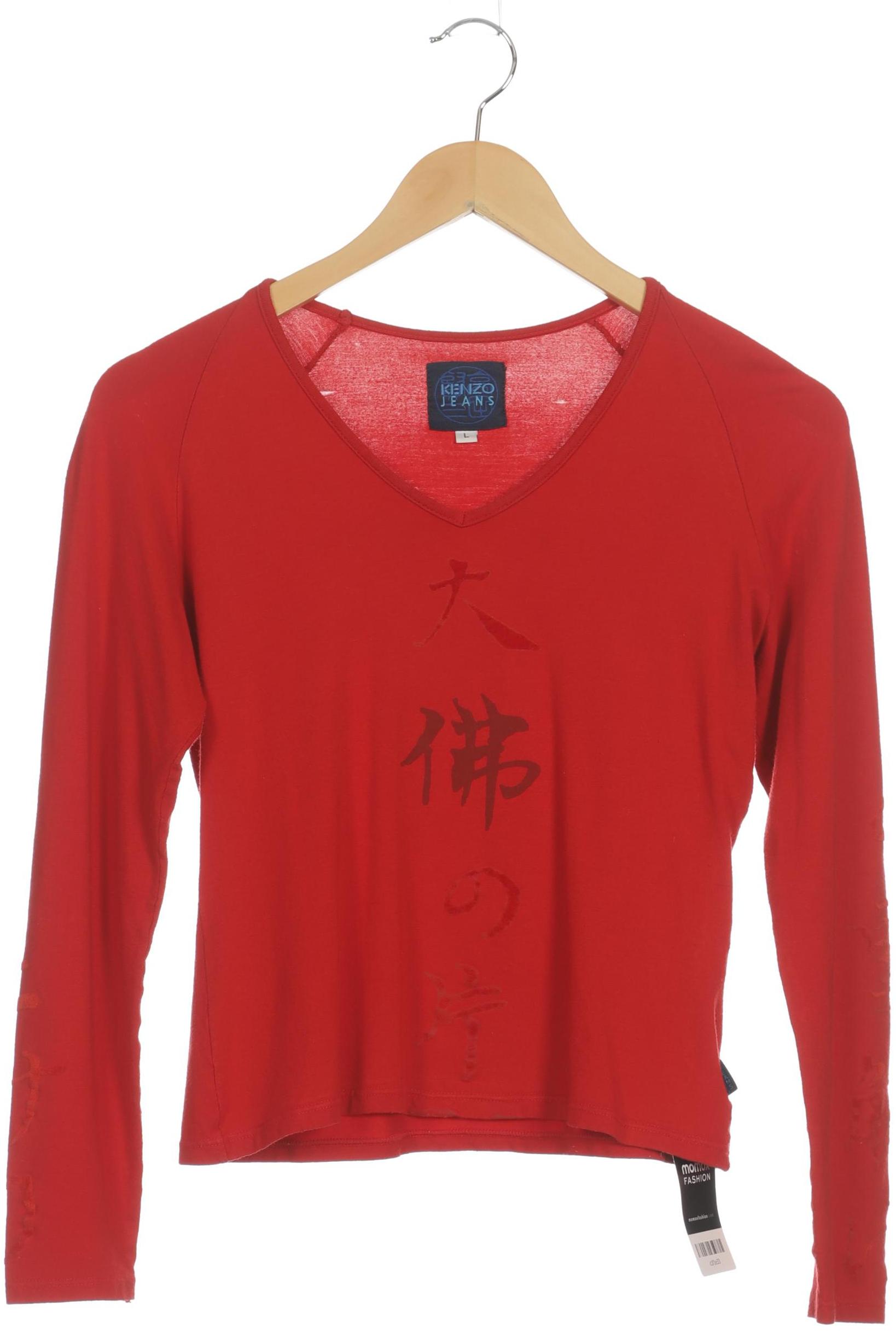 

Kenzo Damen Langarmshirt, rot, Gr.