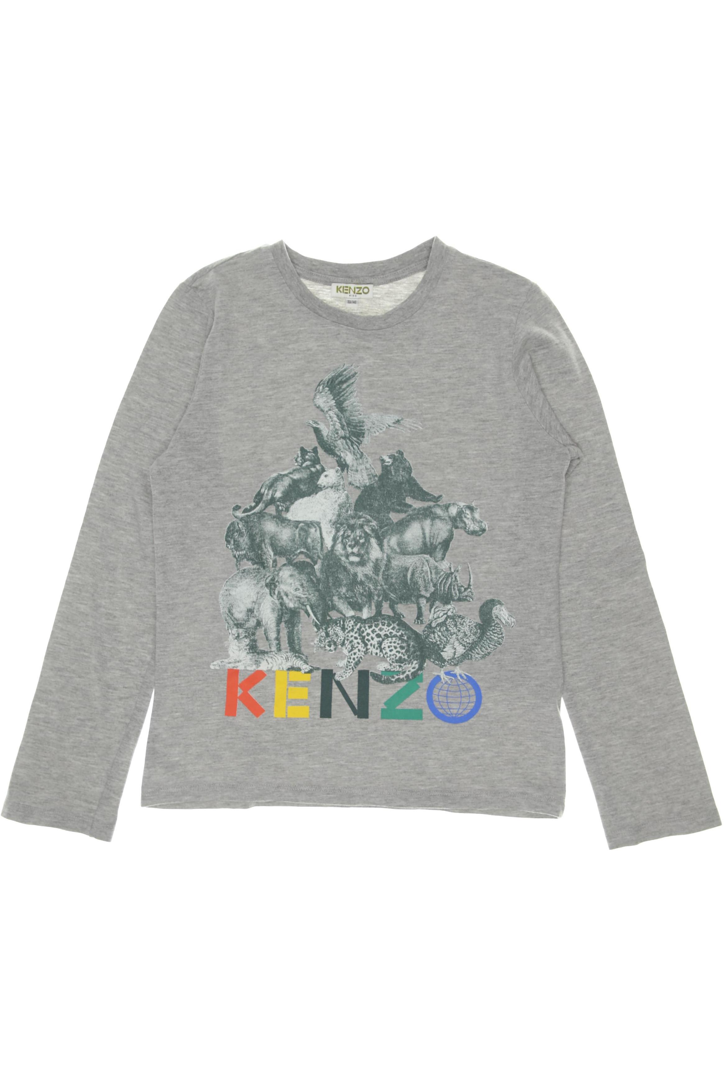 

Kenzo Herren Langarmshirt, grau, Gr. 140