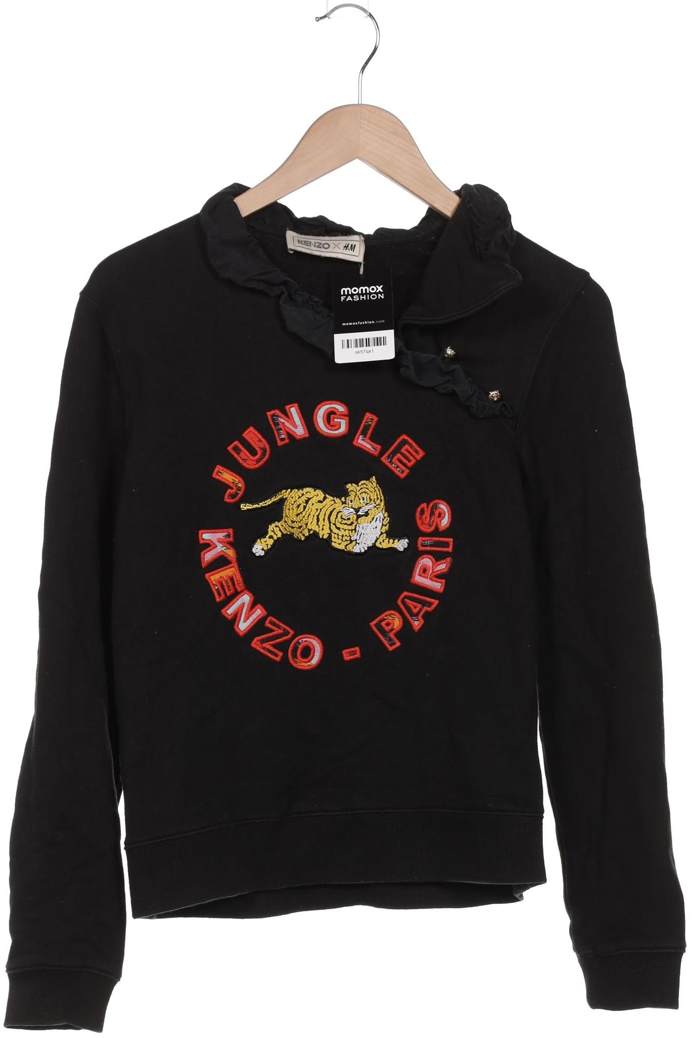 

Kenzo x H&M Damen Sweatshirt, schwarz, Gr. 36