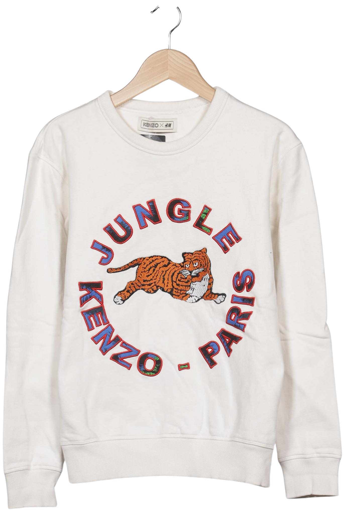 

Kenzo x H&M Damen Sweatshirt, weiß, Gr. 38