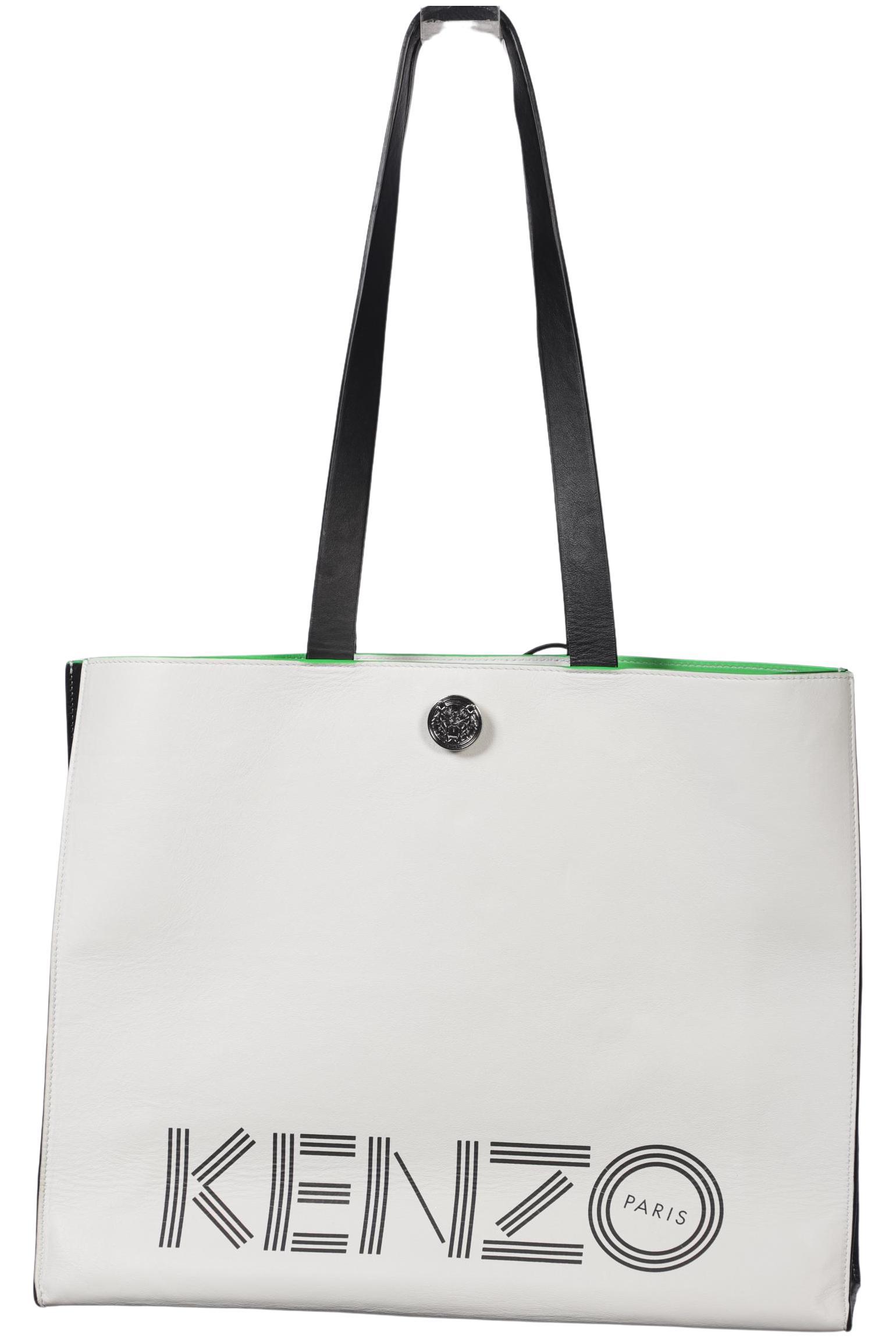 

Kenzo x H&M Damen Handtasche, weiß, Gr.