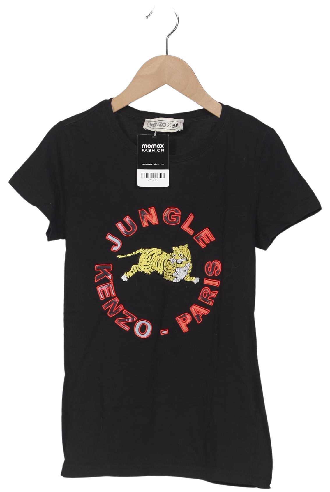 

Kenzo x H&M Damen T-Shirt, schwarz, Gr. 34