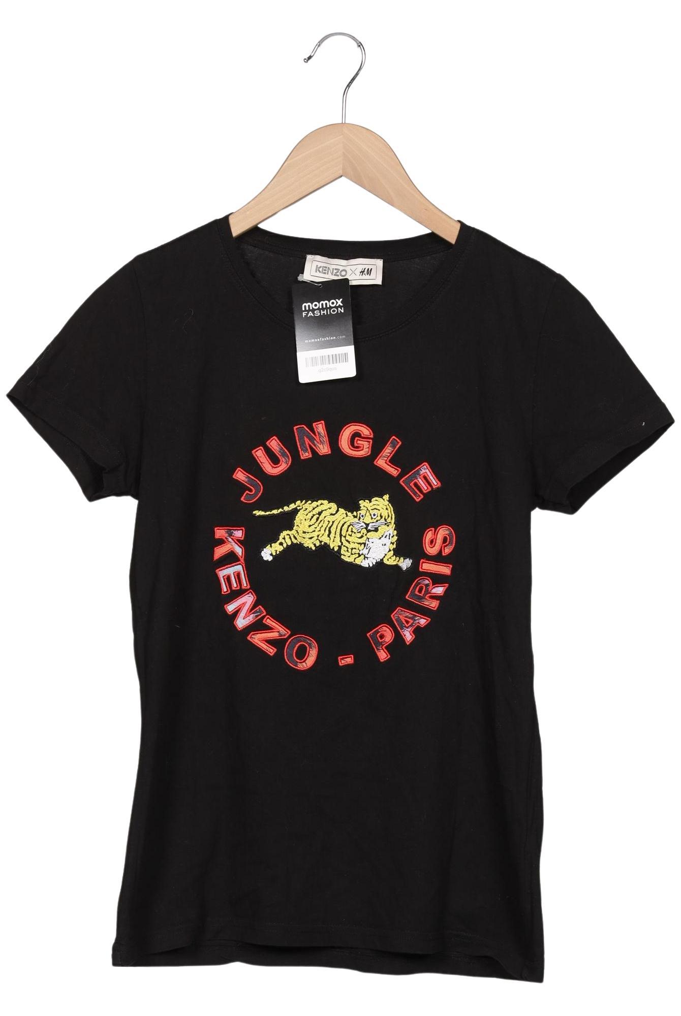 

Kenzo x H&M Damen T-Shirt, schwarz, Gr. 36