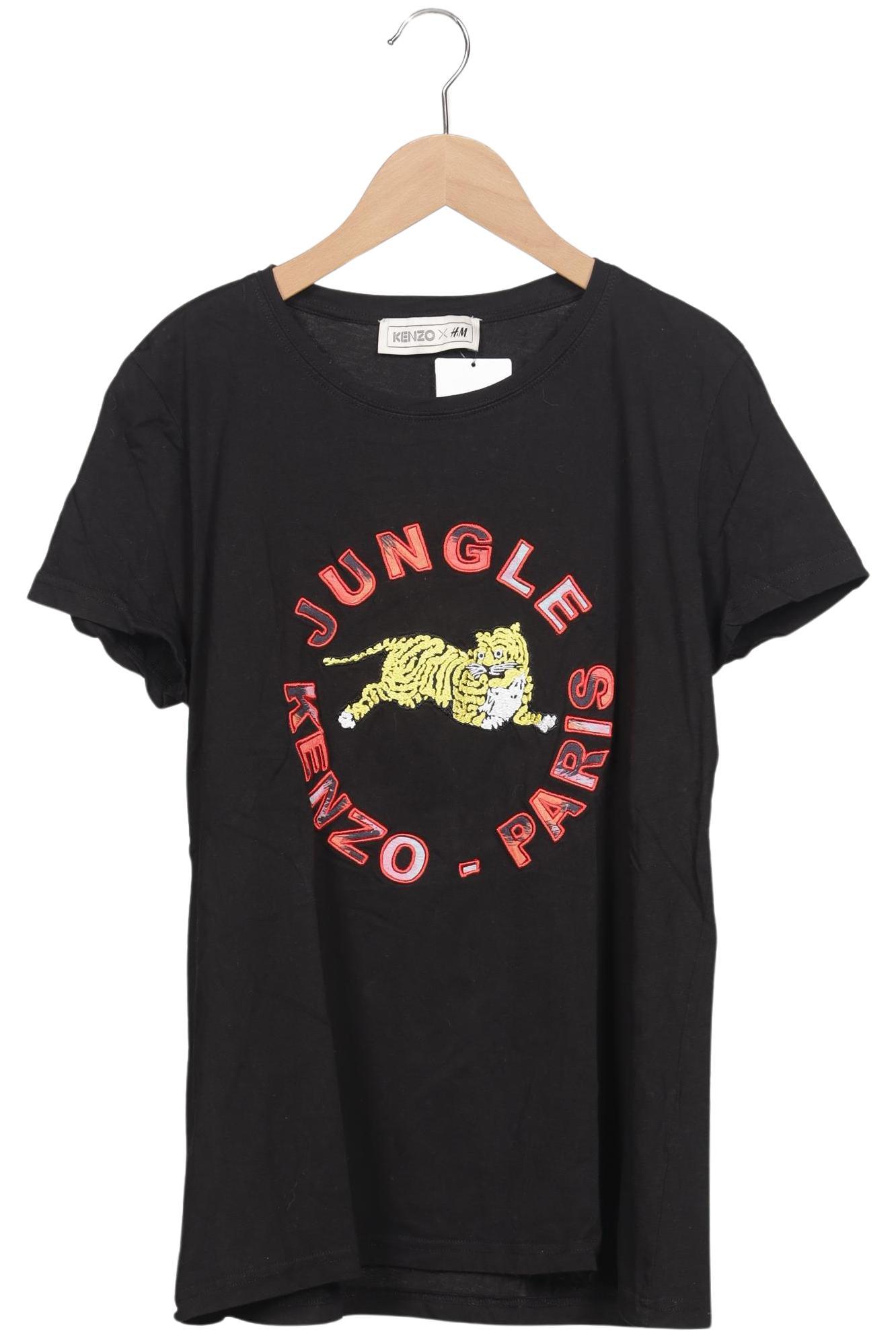 

Kenzo x H&M Damen T-Shirt, schwarz, Gr. 42