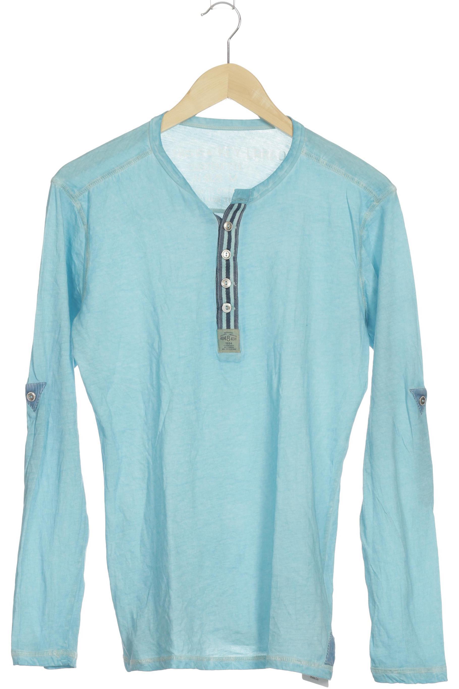 Thumbnail - Key Largo Herren Langarmshirt, blau, Gr.