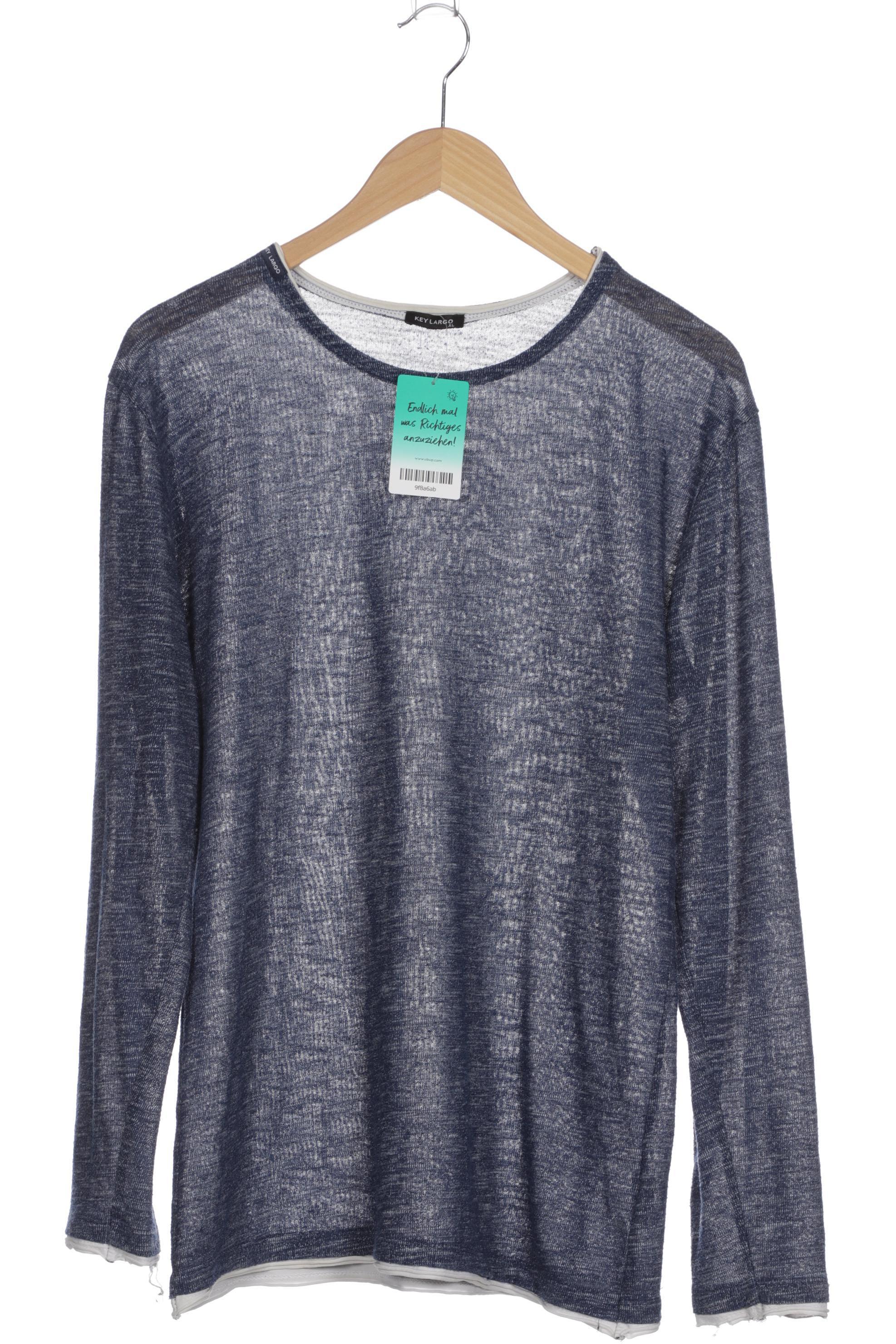 

Key Largo Herren Langarmshirt, blau, Gr.
