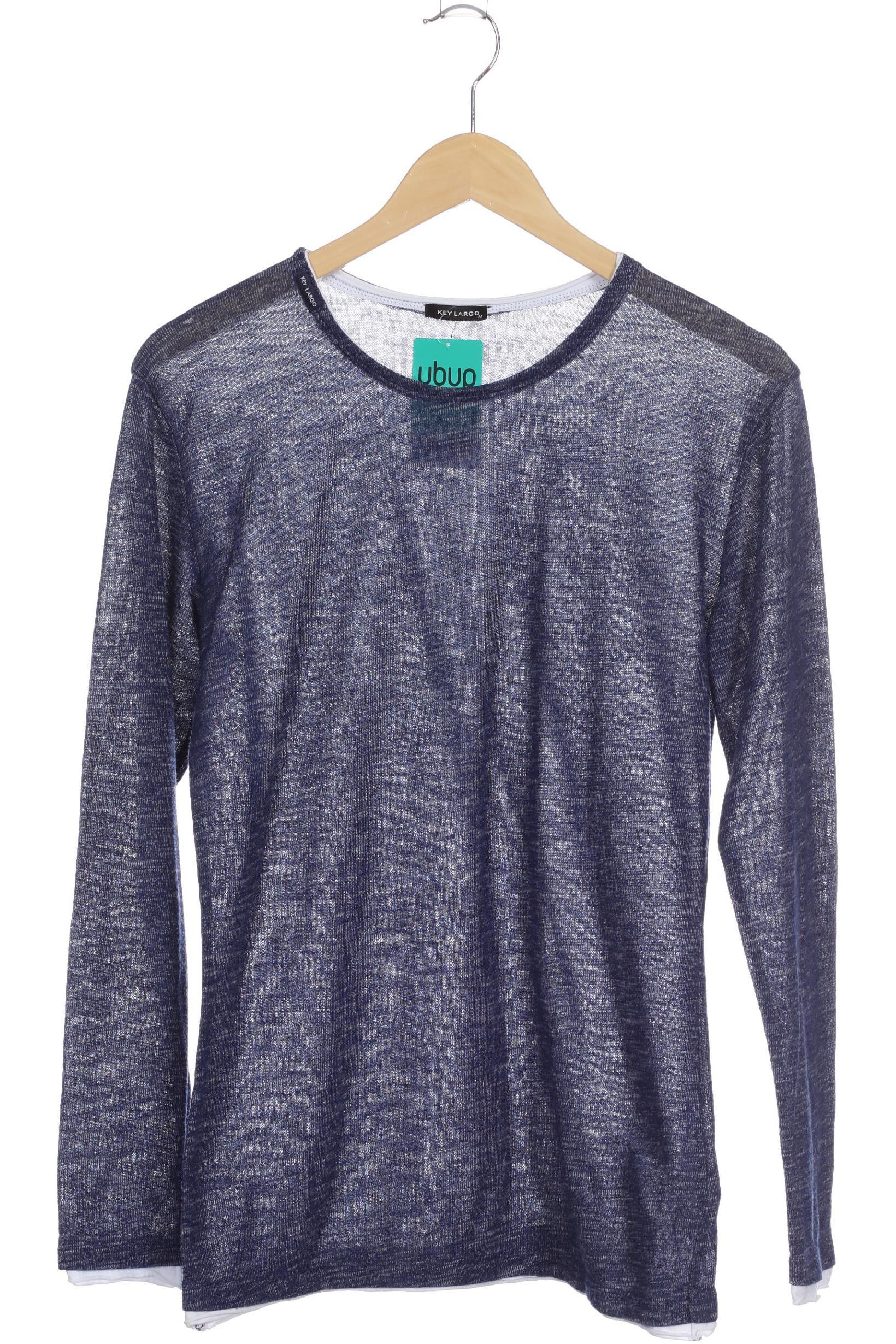 Thumbnail - Key Largo Herren Langarmshirt, blau, Gr.