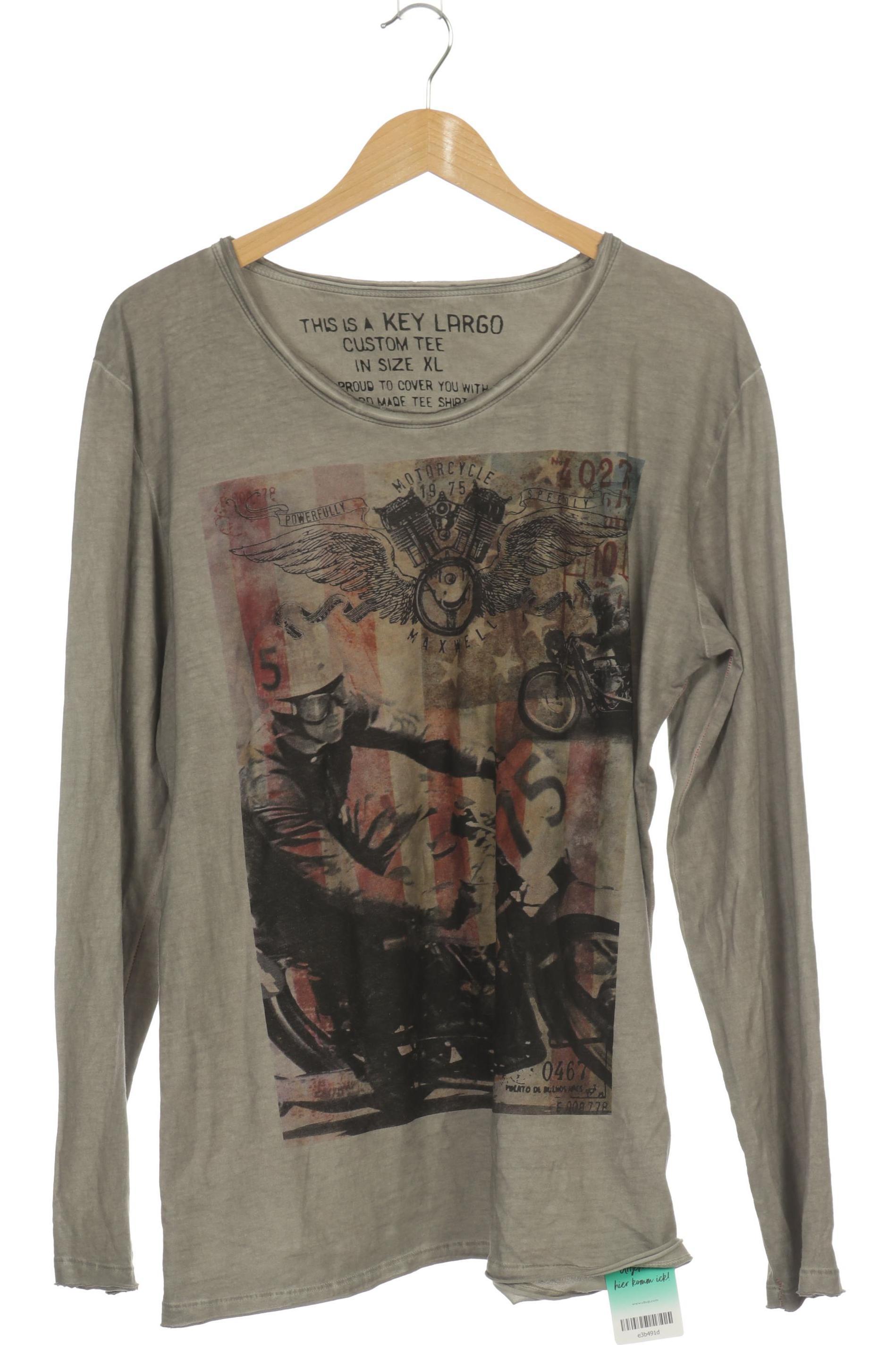 

Key Largo Herren Langarmshirt, braun, Gr.