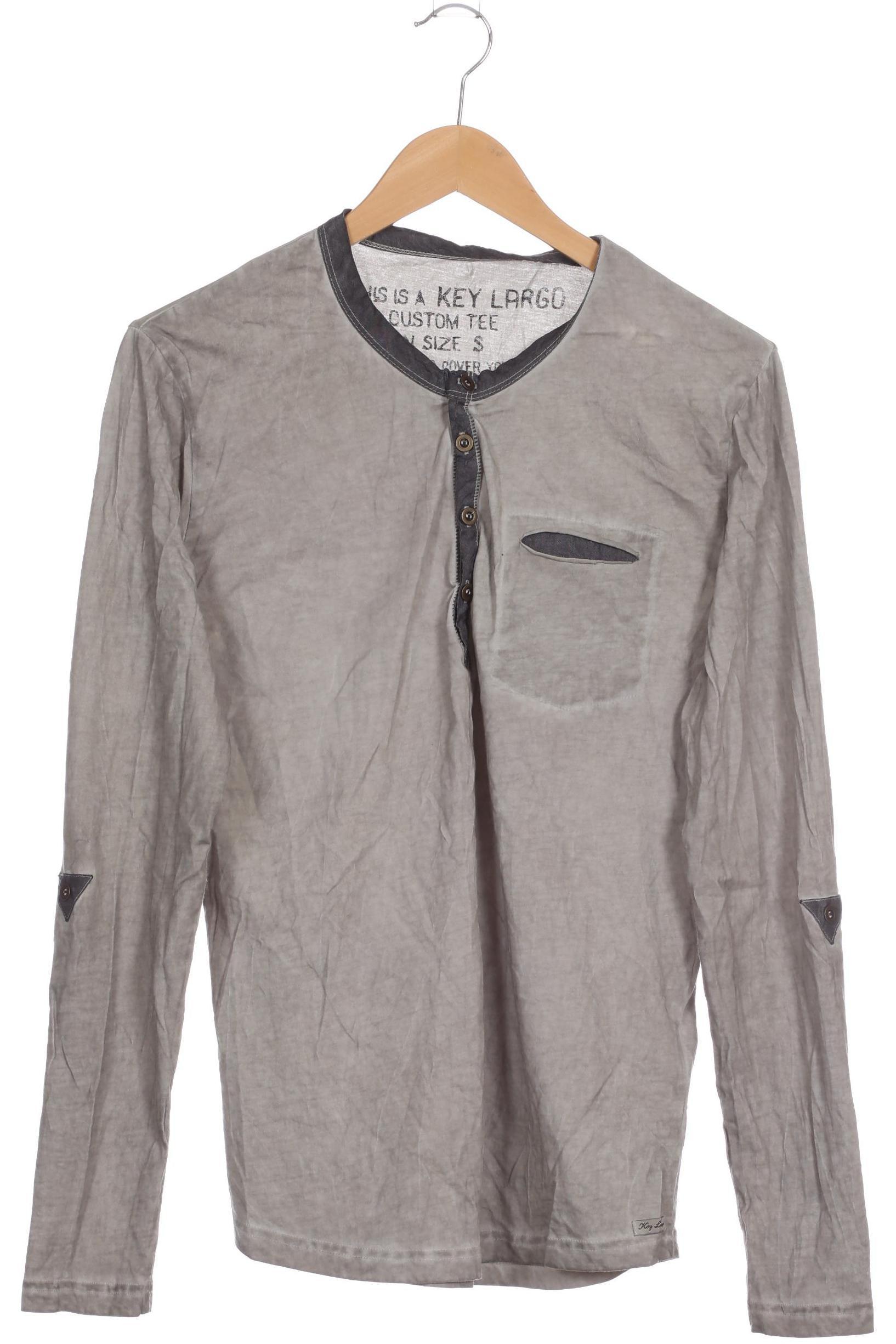 

Key Largo Herren Langarmshirt, grau, Gr.