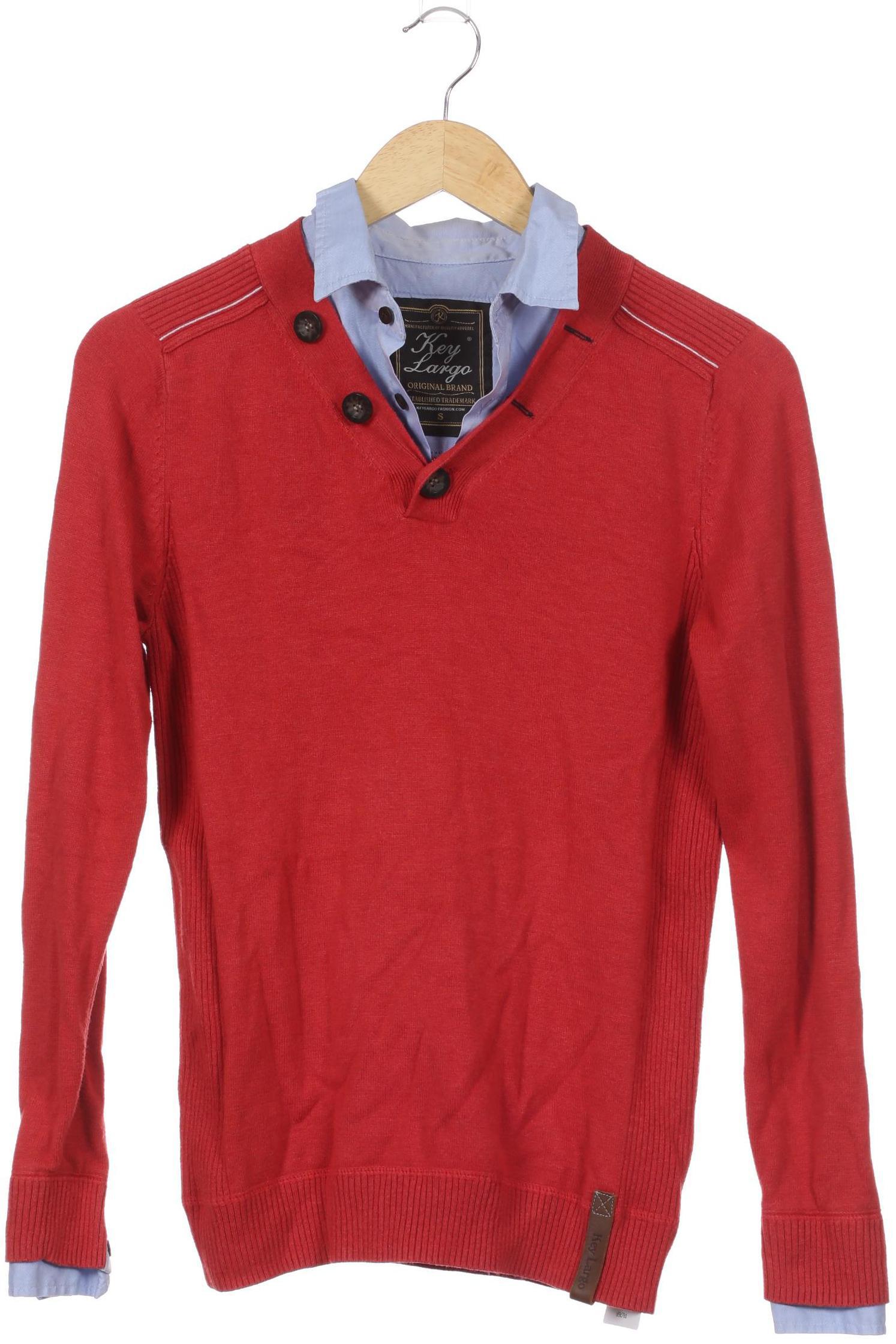 Thumbnail - Key Largo Herren Pullover, rot, Gr.