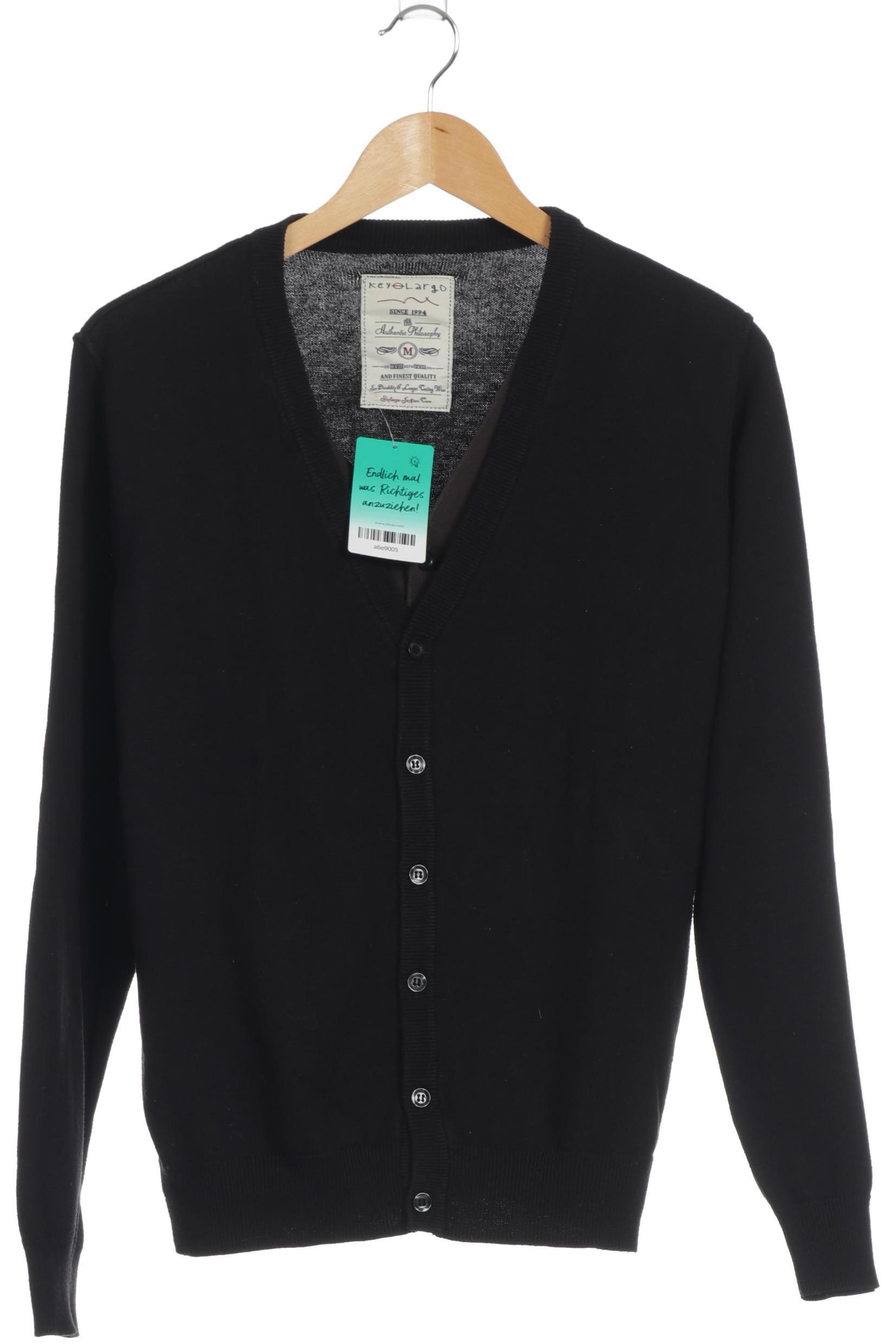 Thumbnail - Key Largo Herren Strickjacke, schwarz, Gr.