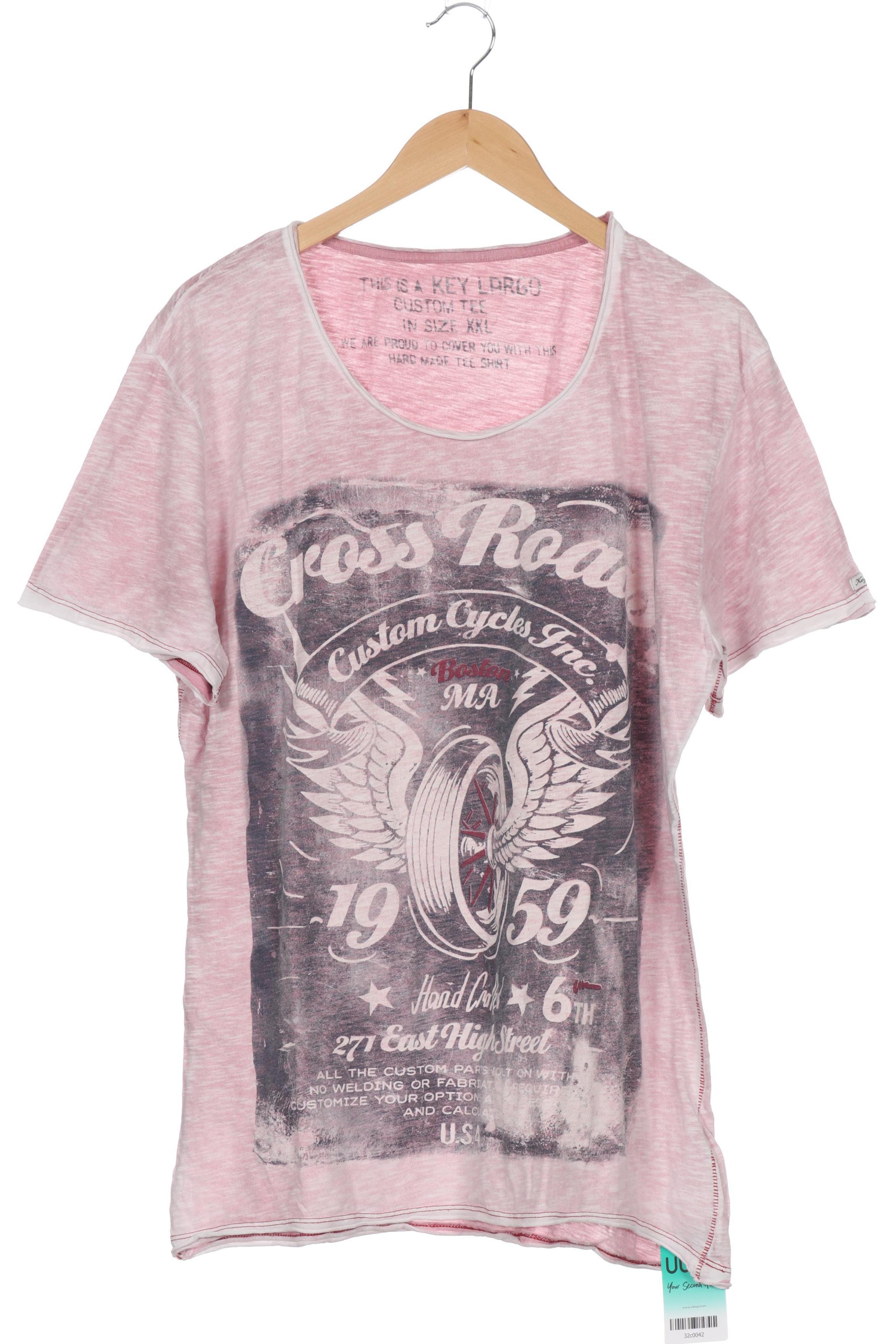 

Key Largo Herren T-Shirt, pink, Gr.