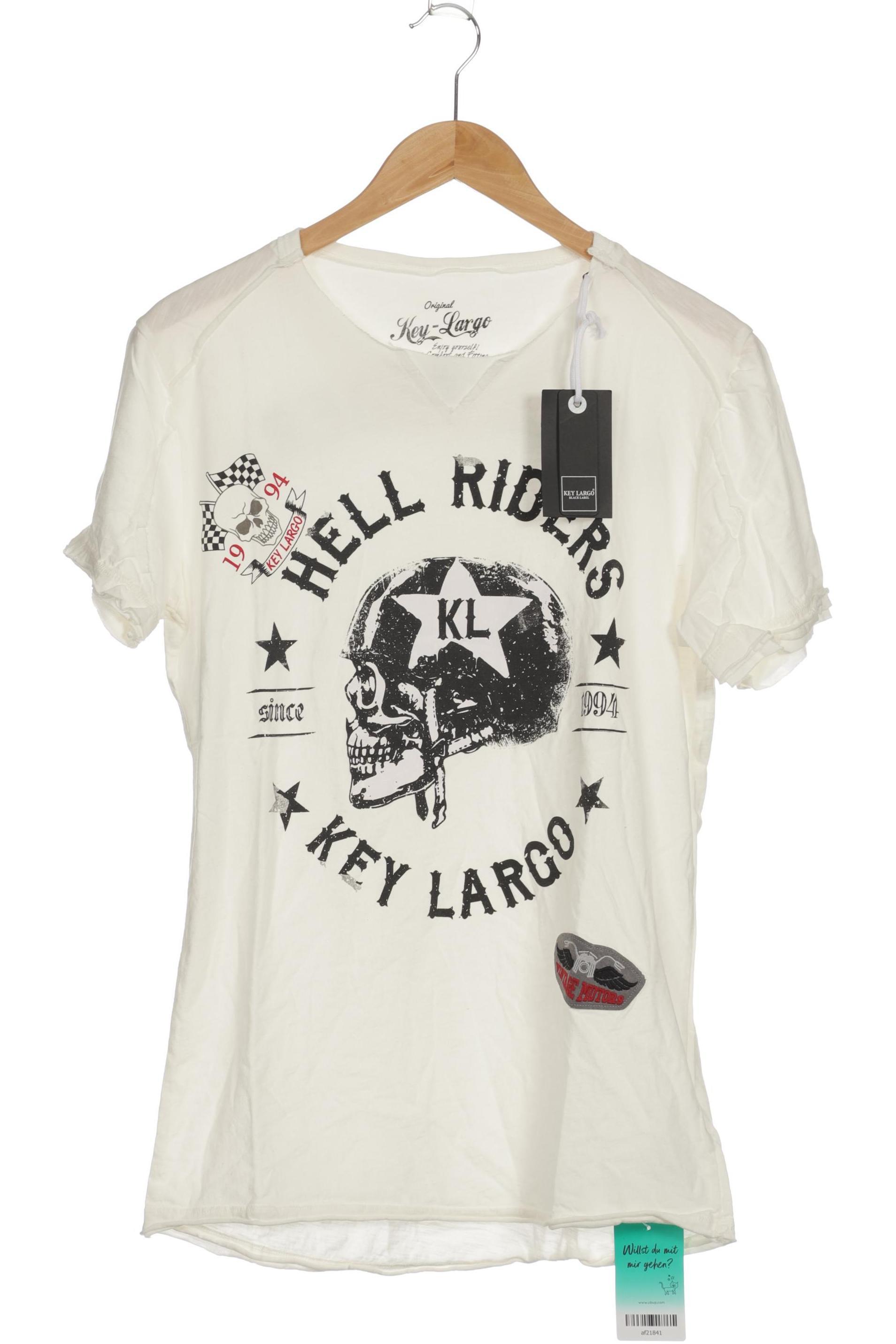 

Key Largo Herren T-Shirt, weiß, Gr.