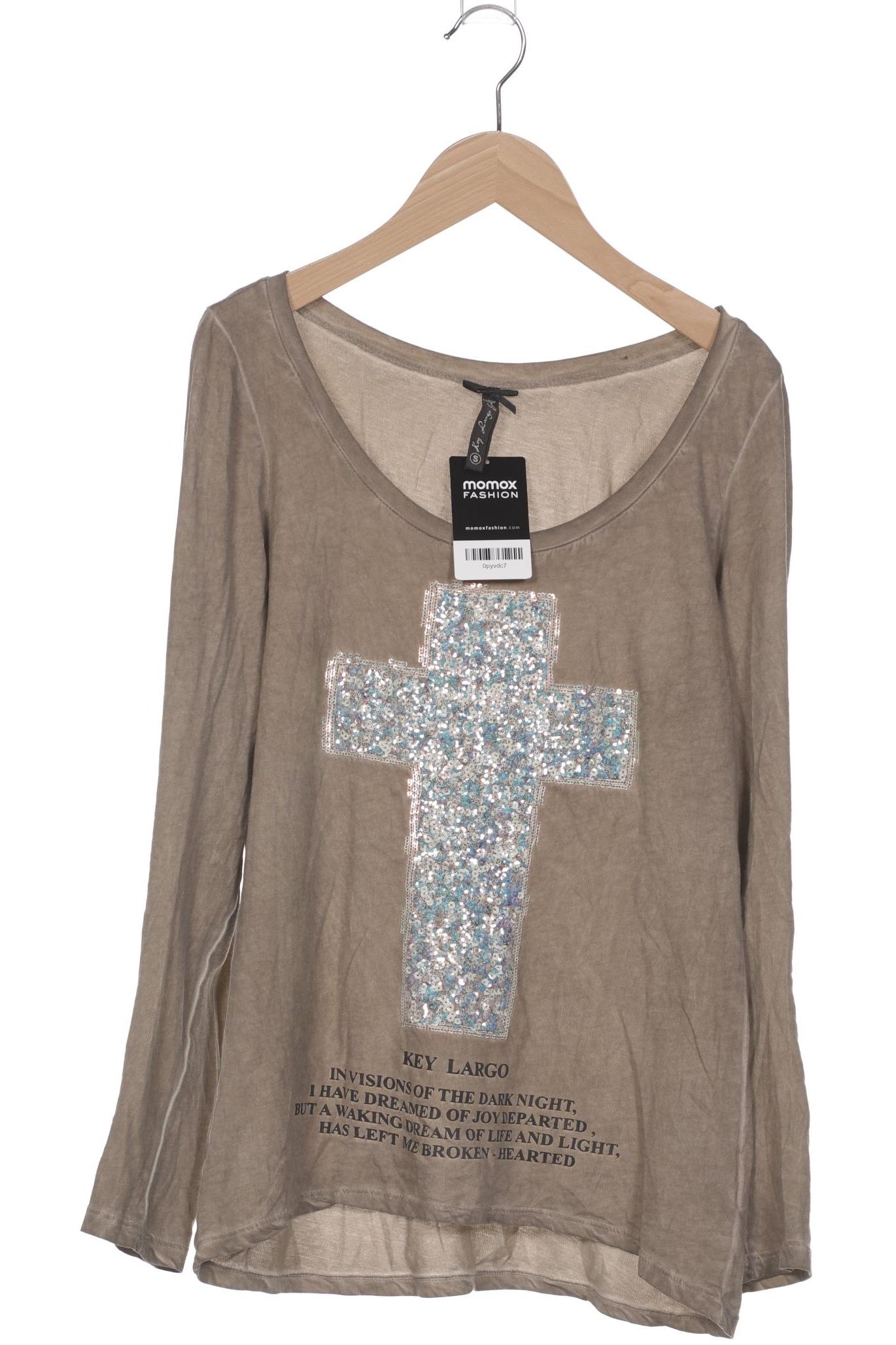 

Key Largo Damen Langarmshirt, beige, Gr. 36