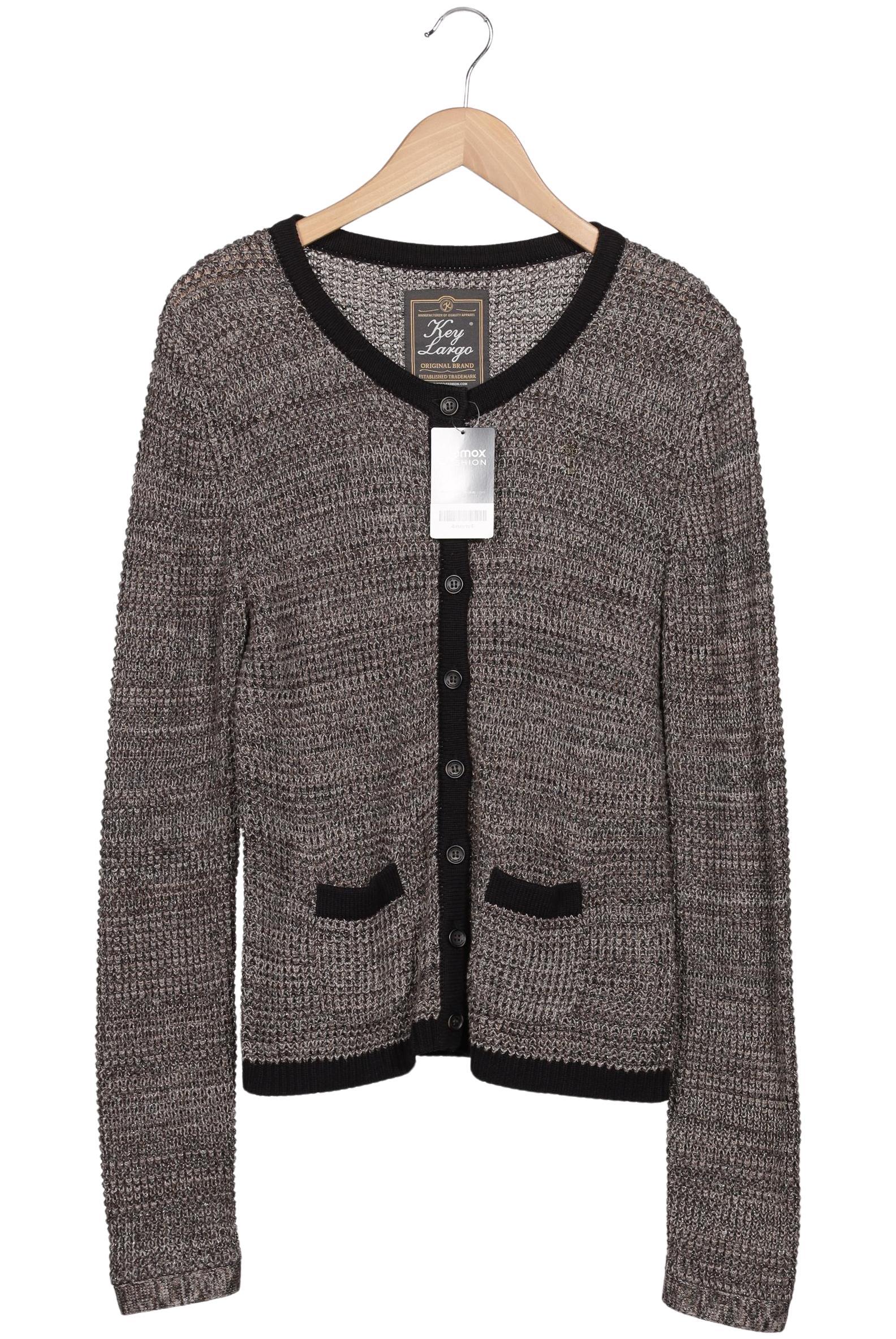

Key Largo Damen Strickjacke, grau, Gr. 44