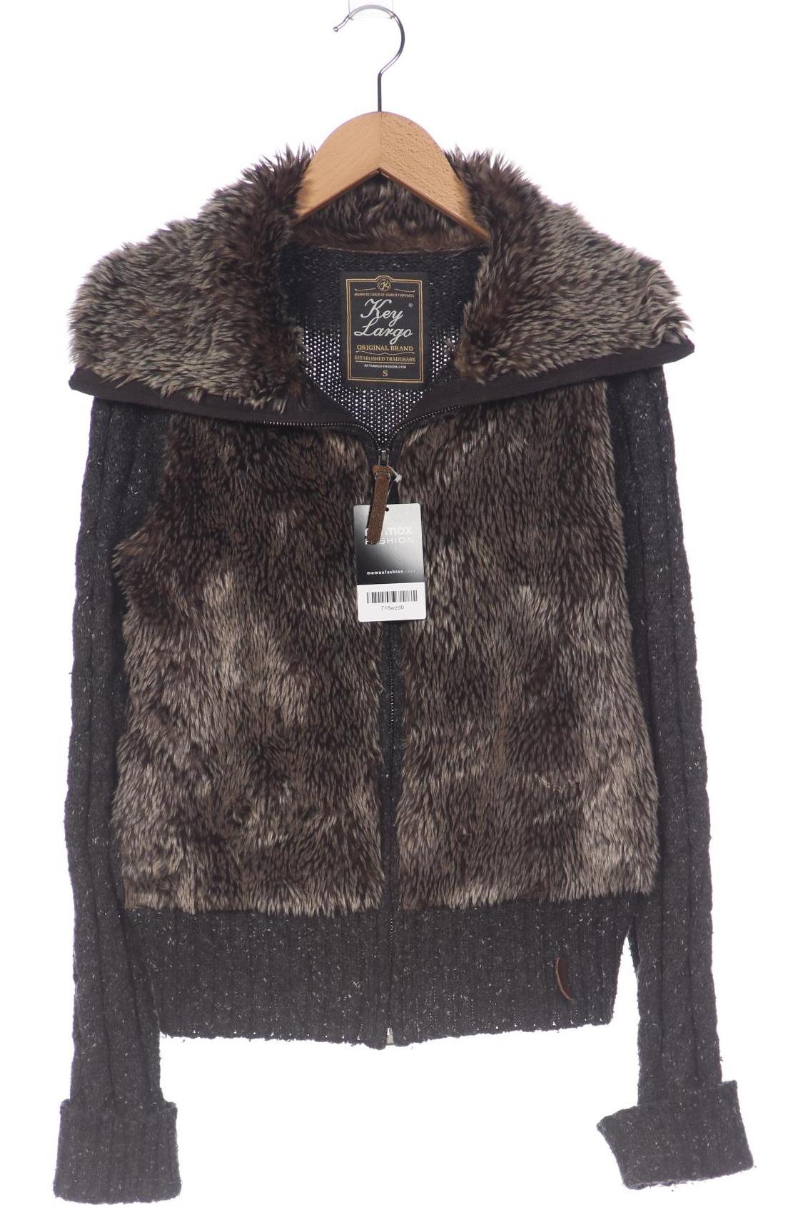 

Key Largo Damen Strickjacke, grau, Gr. 36
