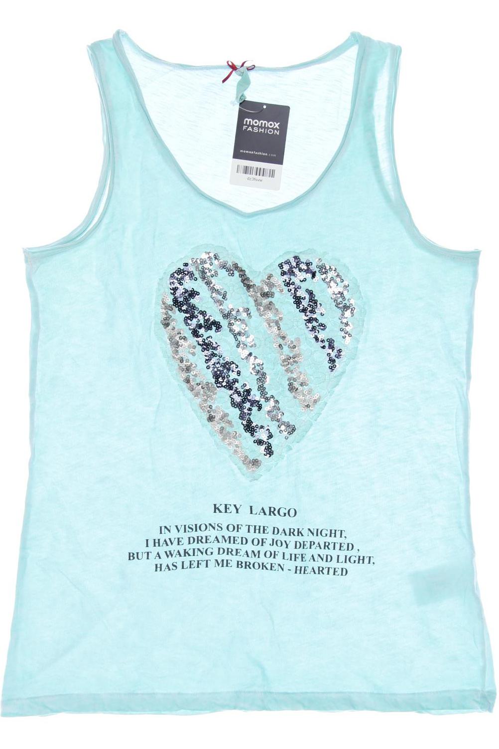 

Key Largo Damen Top, türkis, Gr. 42
