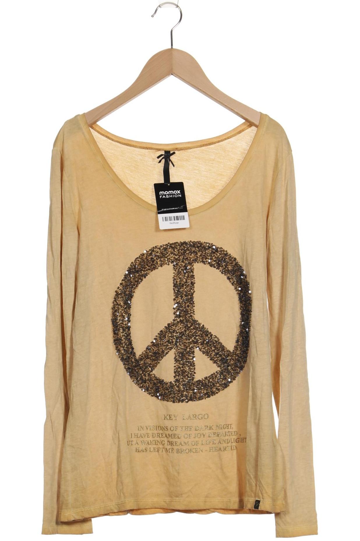 

Key Largo Damen Langarmshirt, beige, Gr. 42