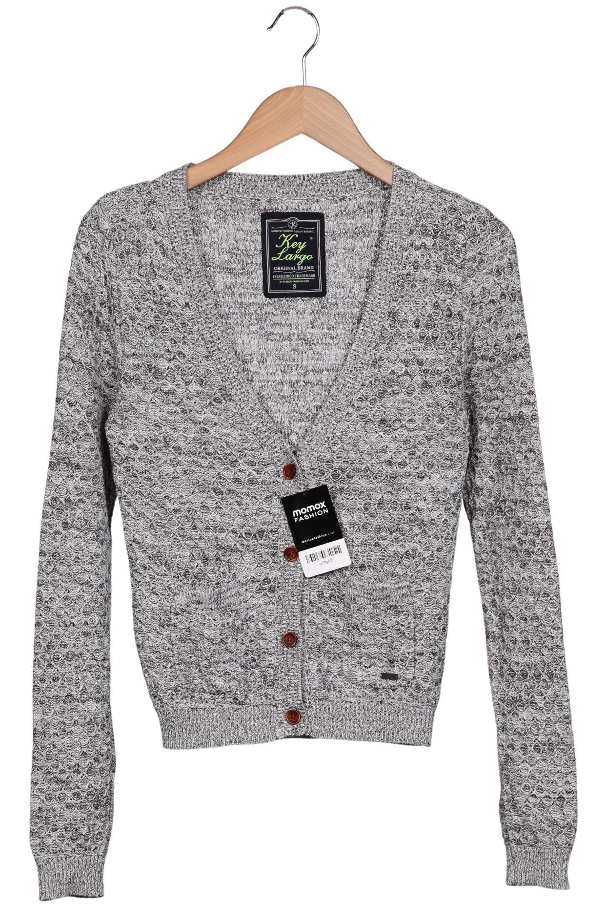 

Key Largo Damen Strickjacke, grau, Gr. 36