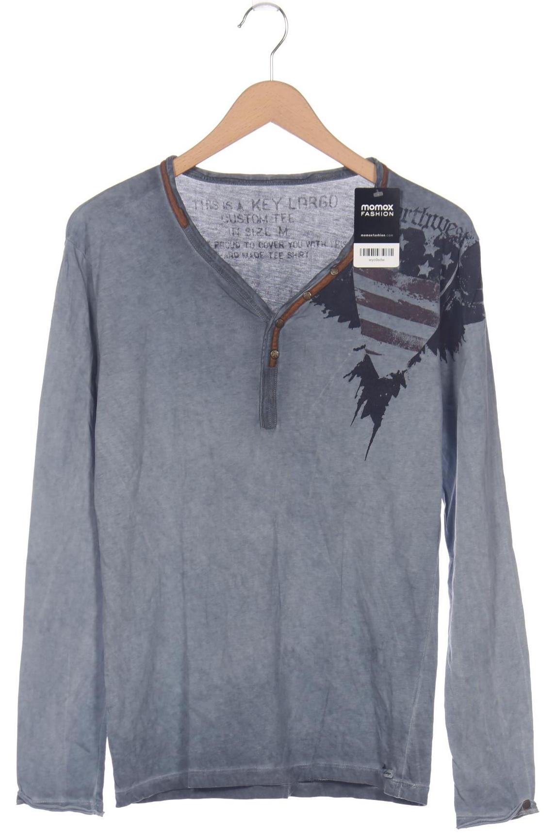 

Key Largo Herren Langarmshirt, blau, Gr. 48