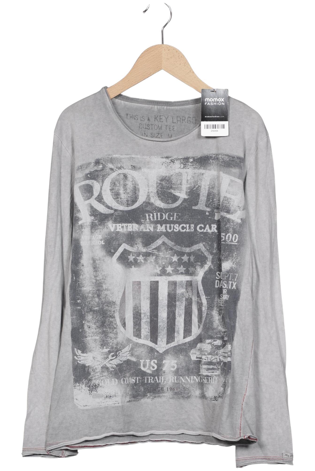 

Key Largo Herren Langarmshirt, grau, Gr. 48