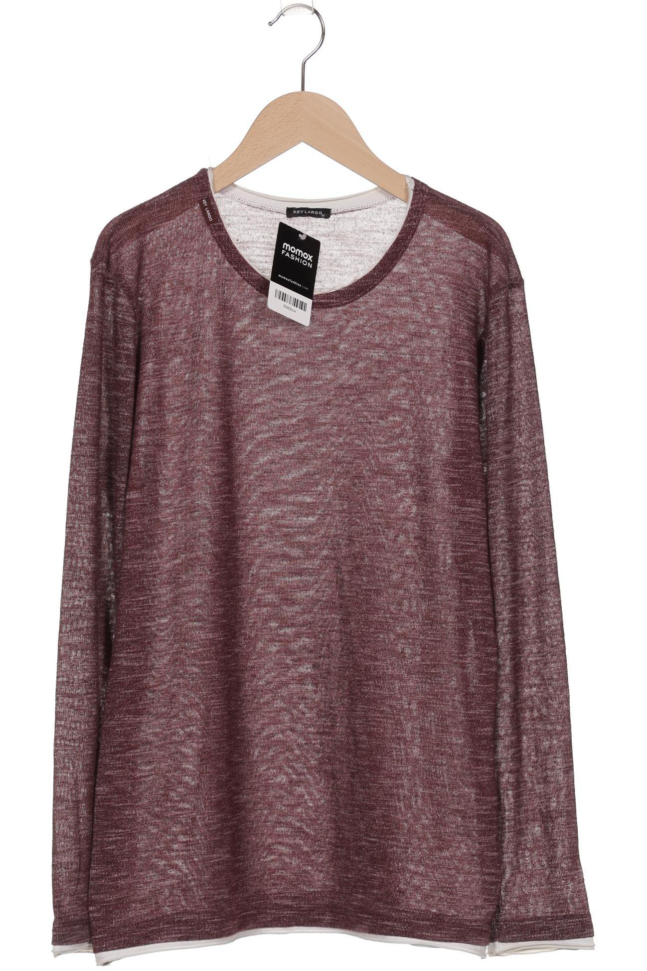 

Key Largo Herren Langarmshirt, bordeaux, Gr. 48