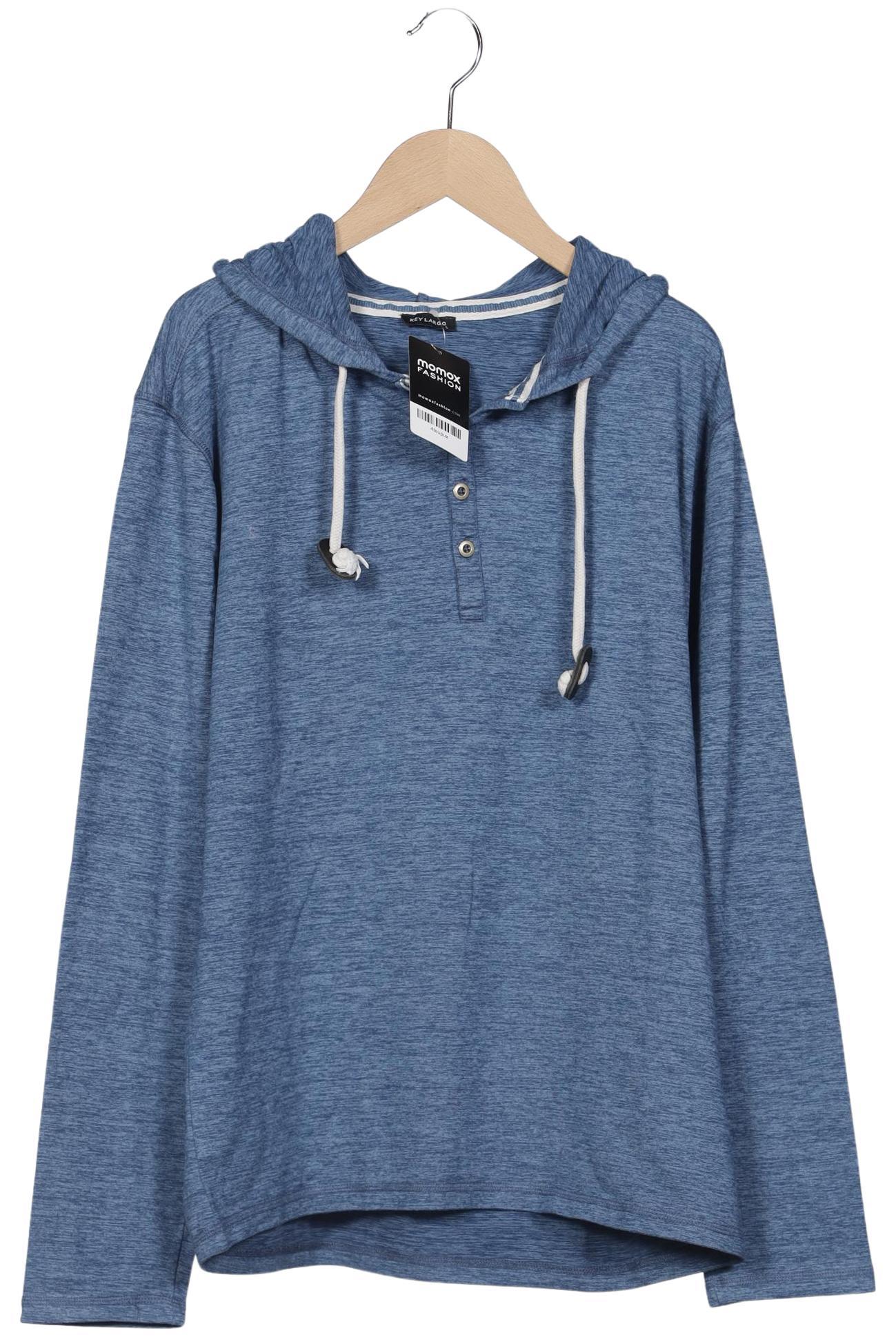 Thumbnail - Key Largo Herren Langarmshirt, blau, Gr. 52