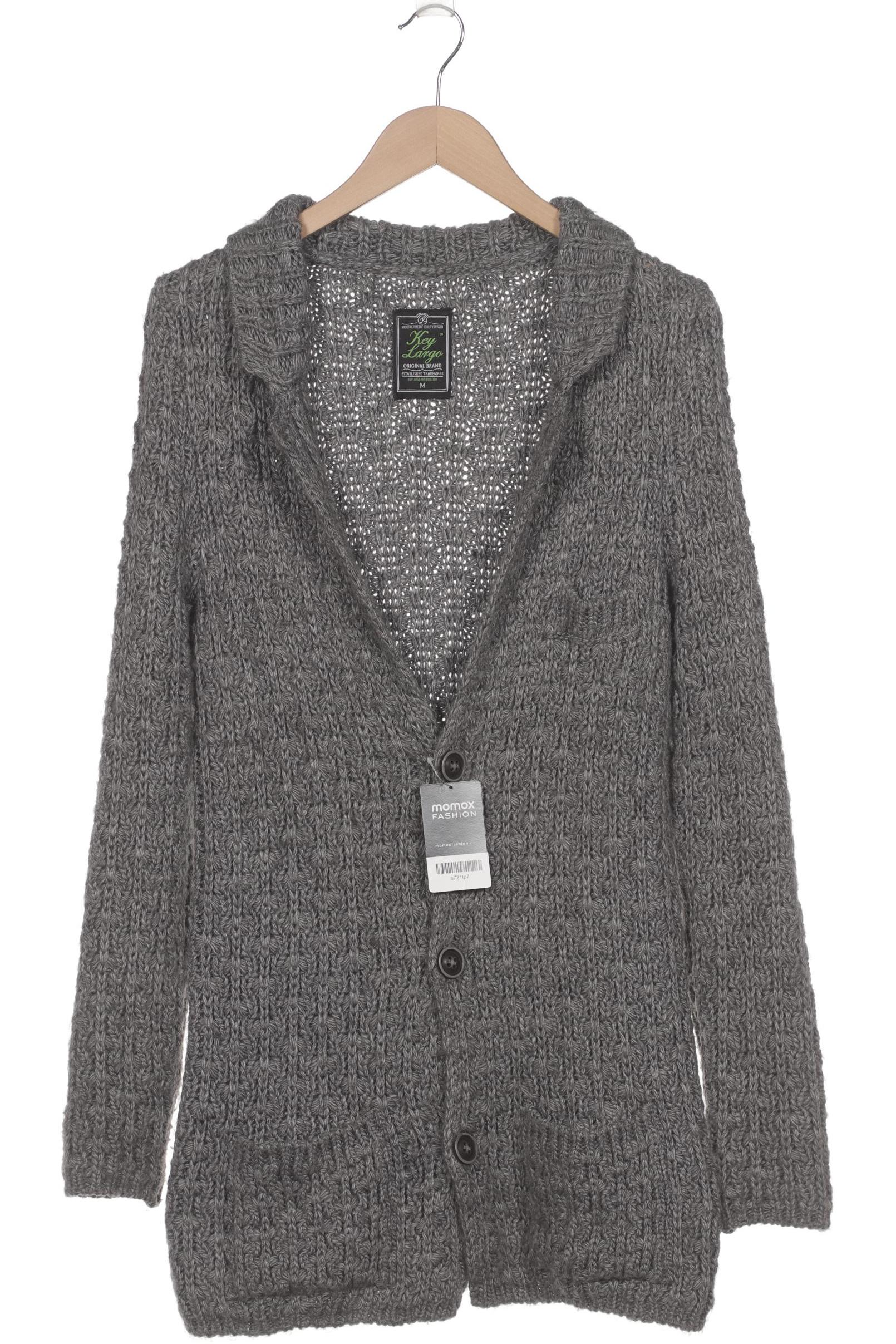 

Key Largo Herren Strickjacke, grau, Gr. 48