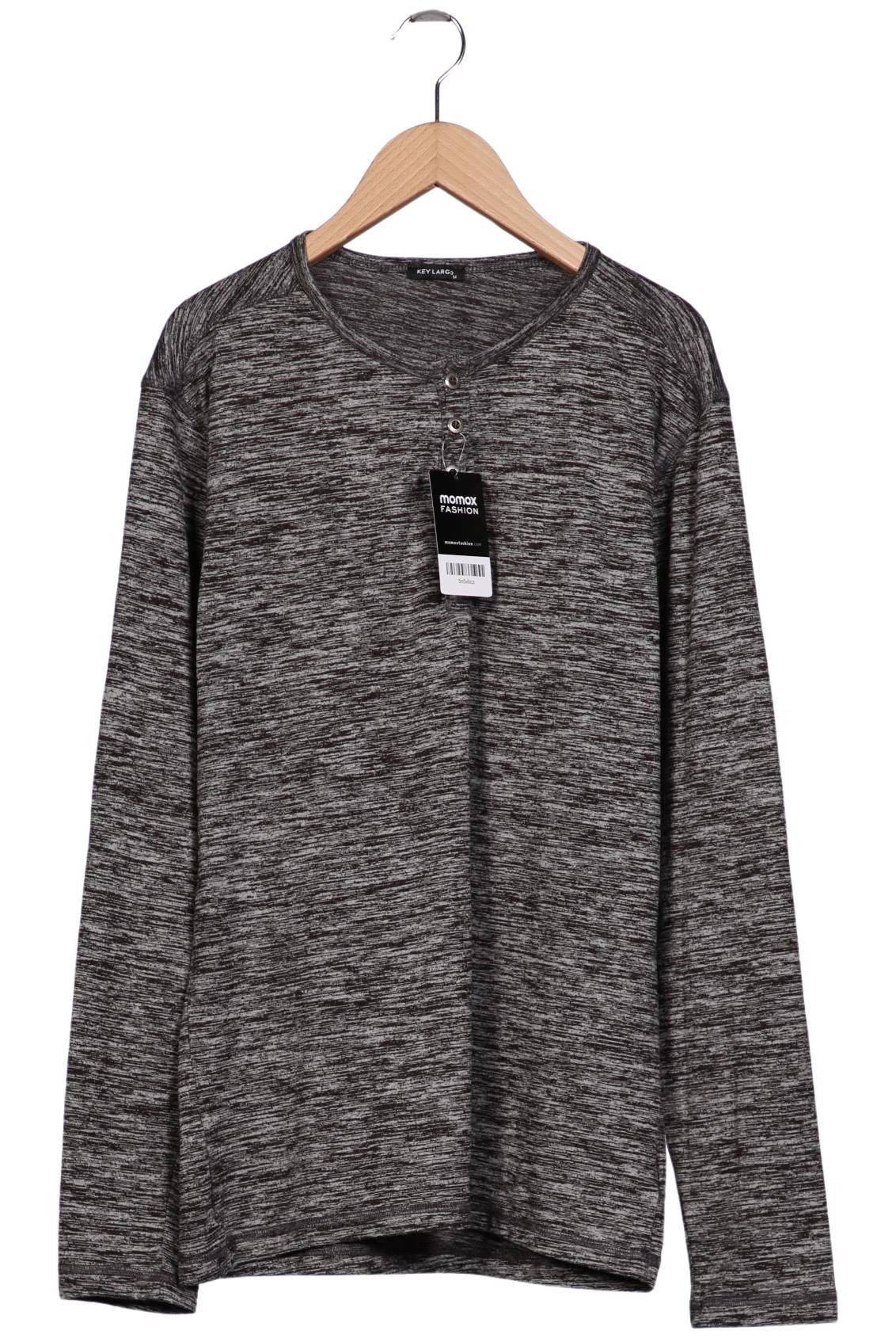 

Key Largo Herren Langarmshirt, grau, Gr. 48