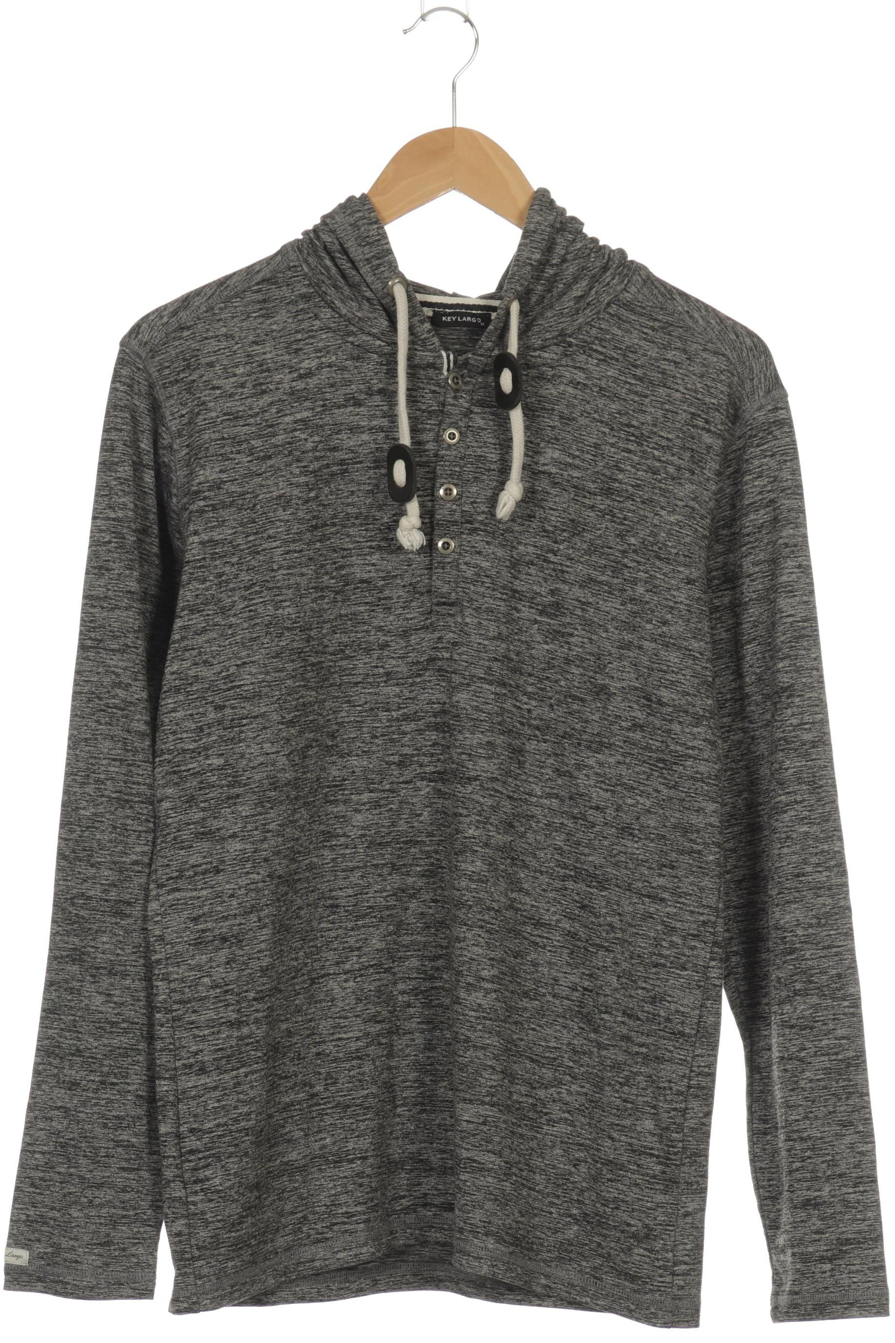 Thumbnail - Key Largo Herren Kapuzenpullover, grau, Gr.