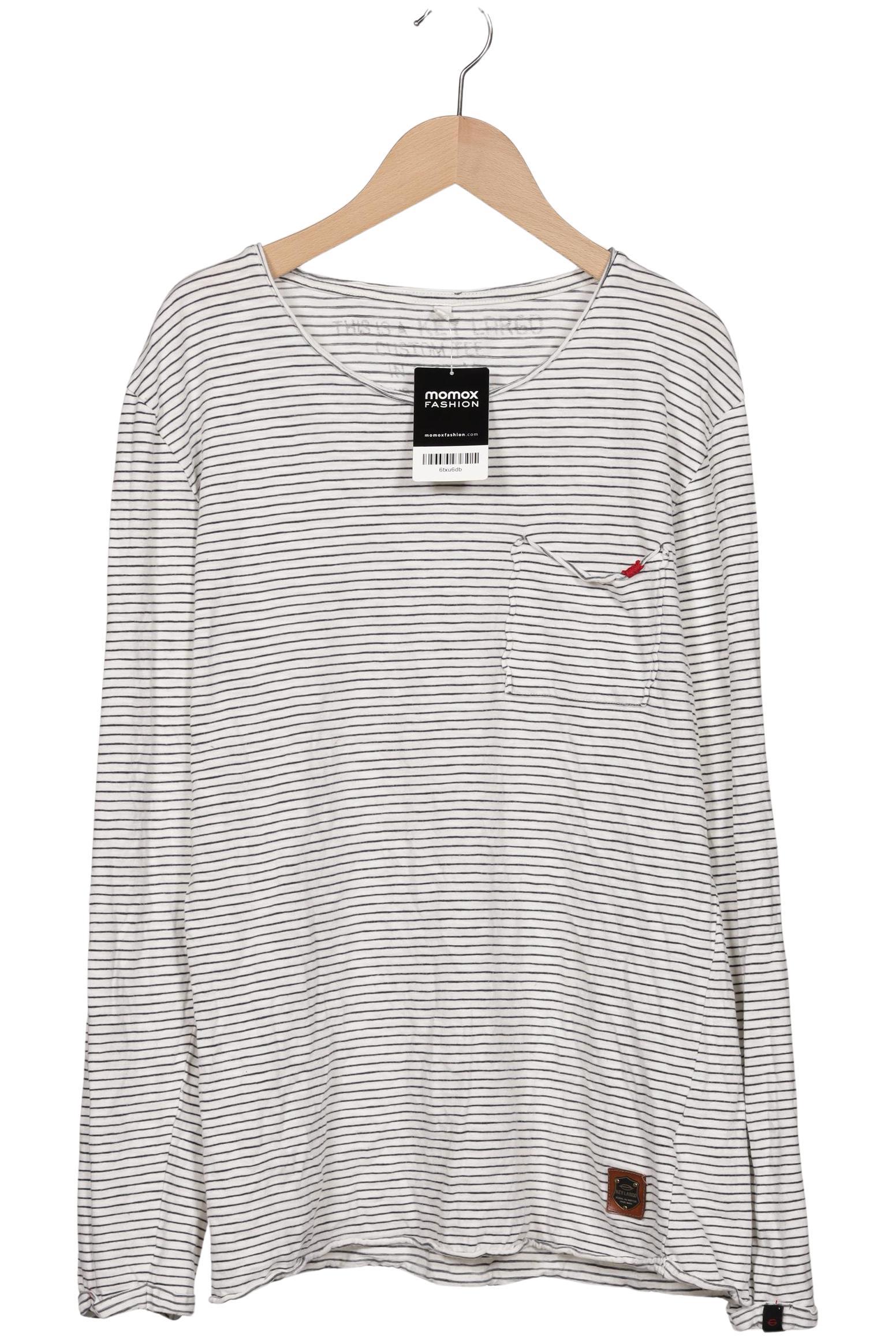Thumbnail - Key Largo Herren Langarmshirt, weiß, Gr. 48