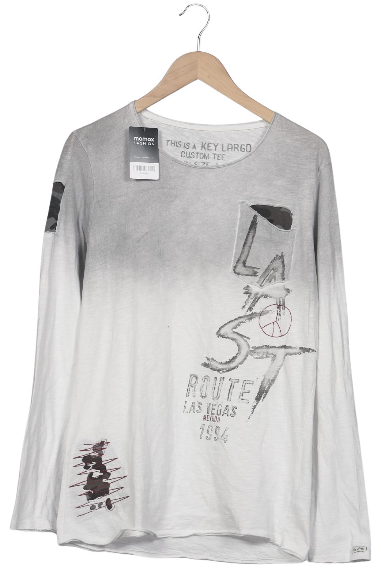 

Key Largo Herren Langarmshirt, grau, Gr. 52