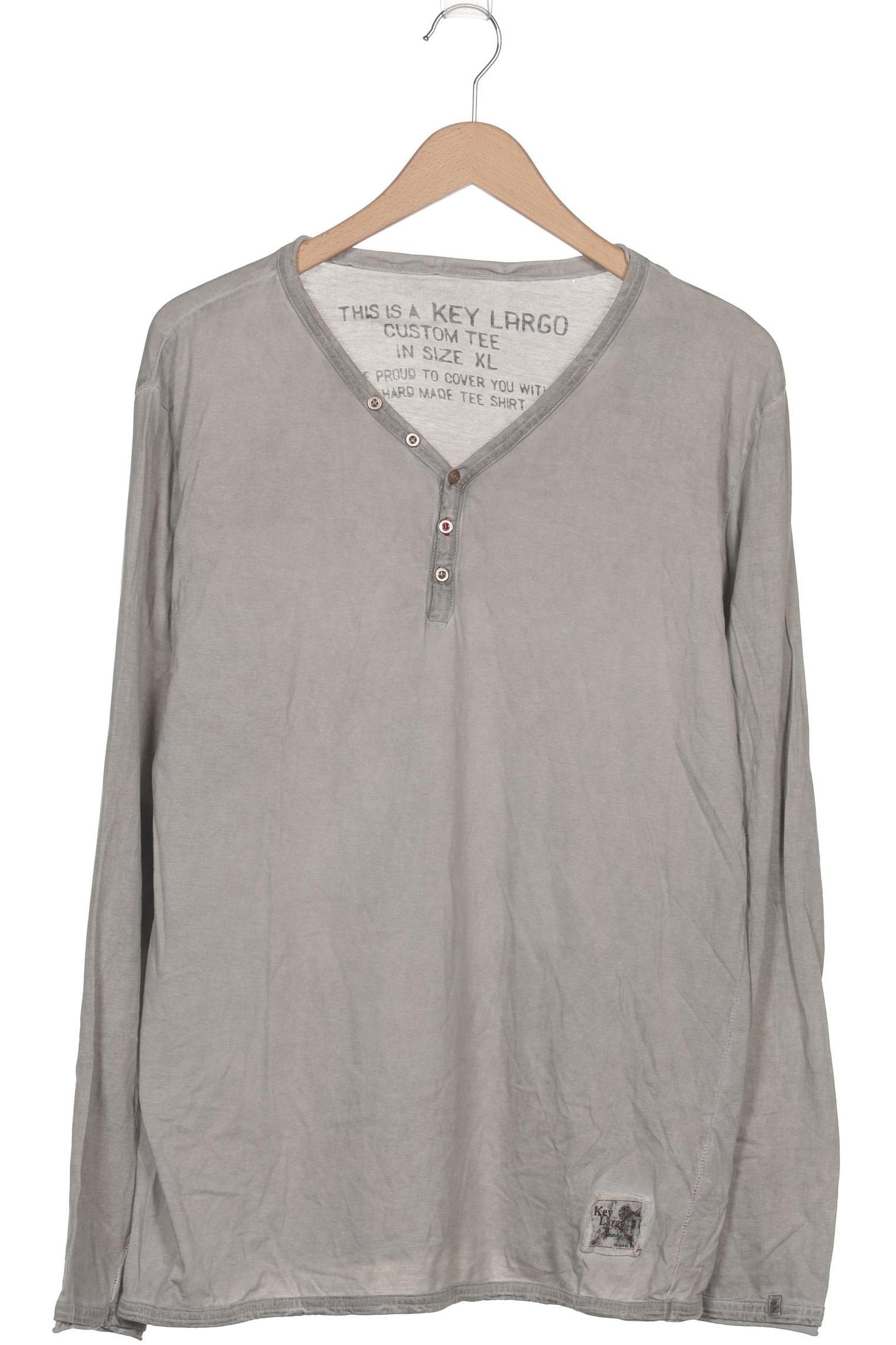 

Key Largo Herren Langarmshirt, grau, Gr. 54