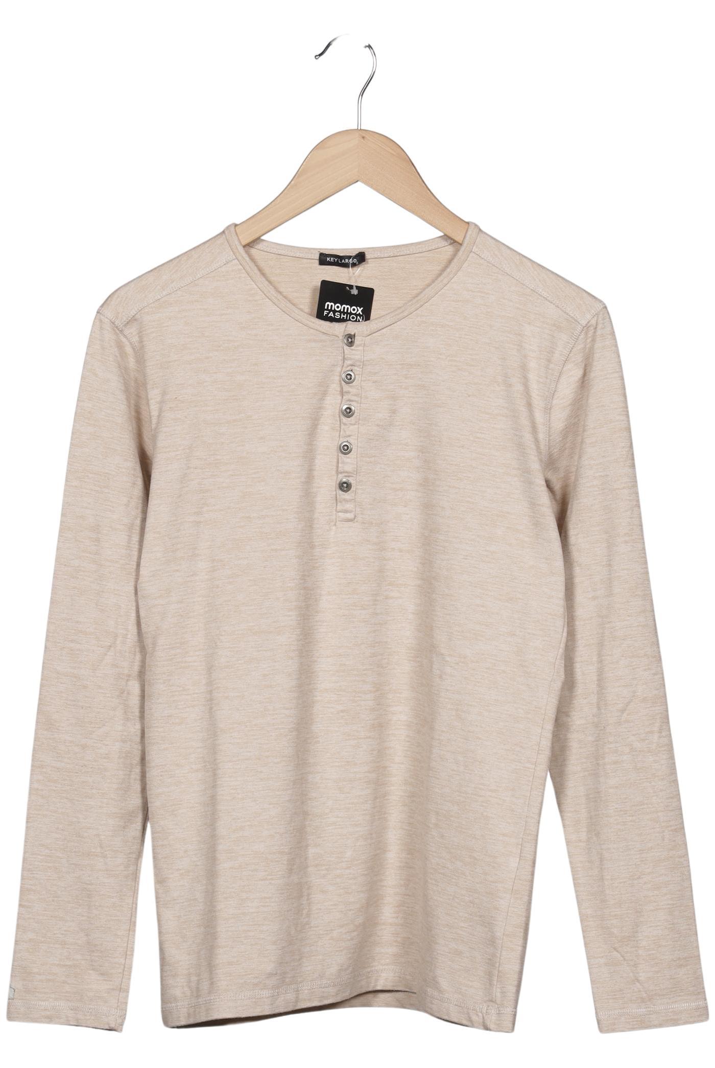 

Key Largo Herren Langarmshirt, beige, Gr. 46