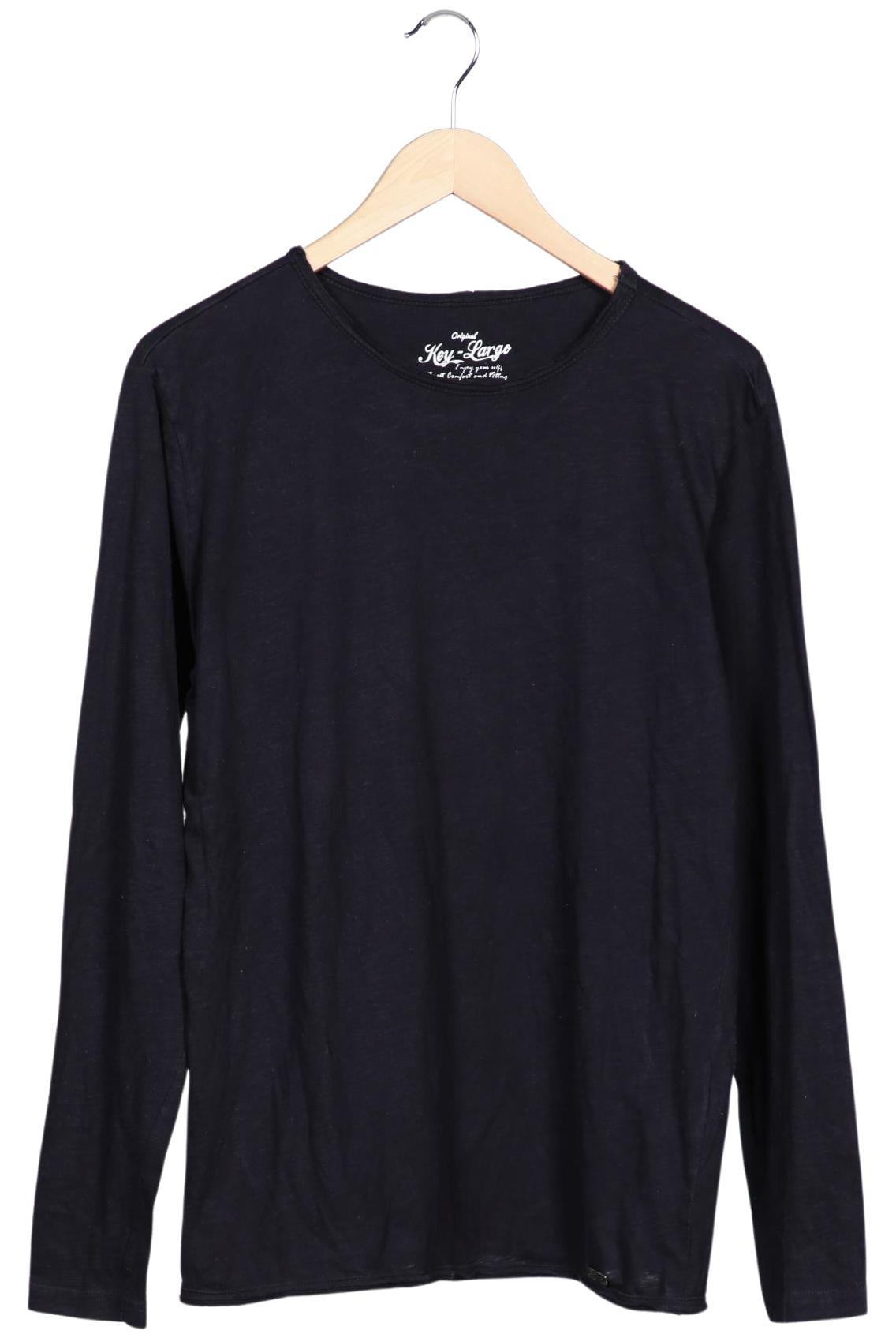 Thumbnail - Key Largo Herren Langarmshirt, marineblau, Gr. 48