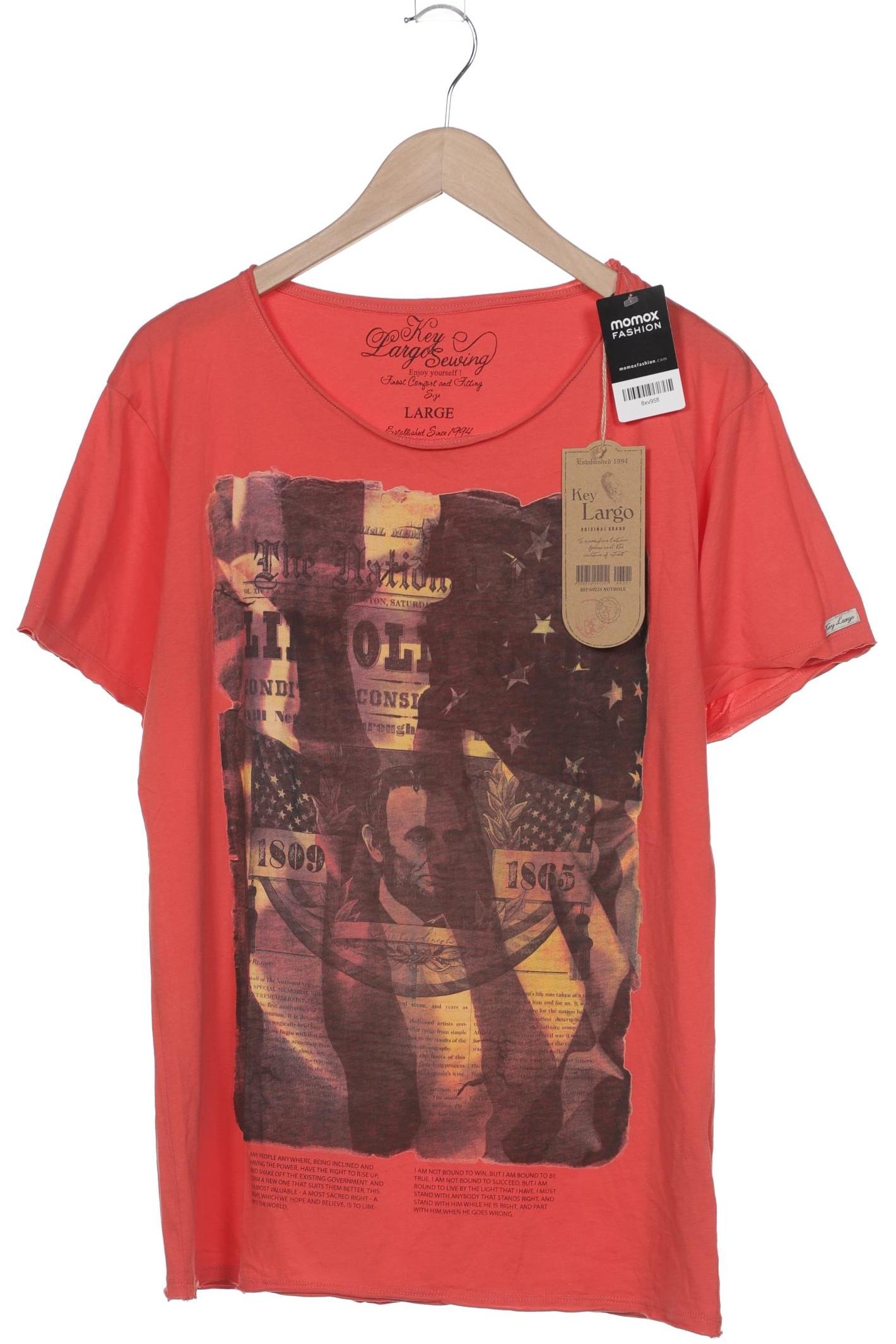 

Key Largo Herren T-Shirt, orange, Gr. 52