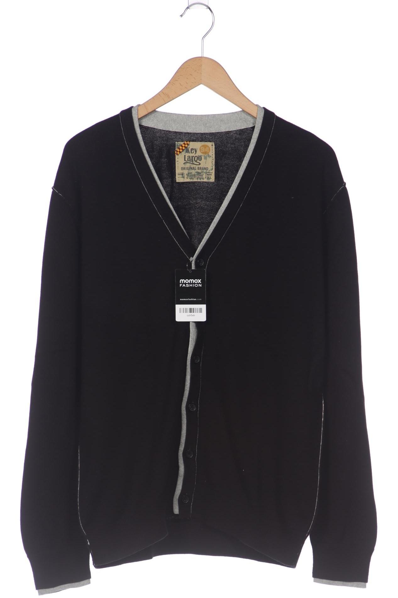 

Key Largo Herren Strickjacke, schwarz, Gr. 54