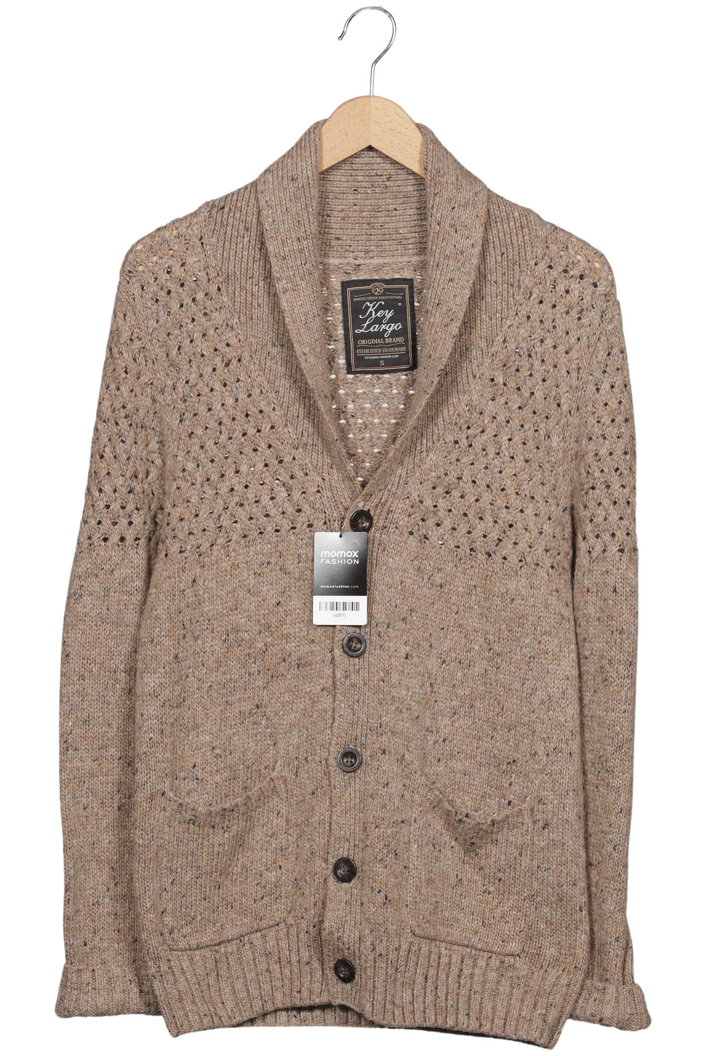 Thumbnail - Key Largo Herren Strickjacke, beige, Gr. 46