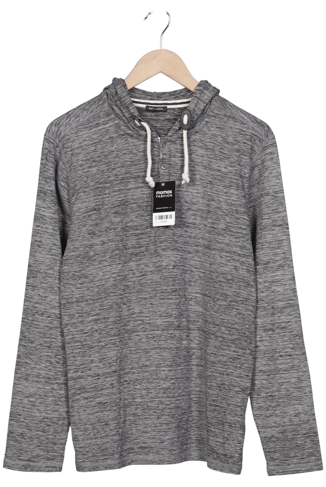 

Key Largo Herren Kapuzenpullover, grau, Gr. 52