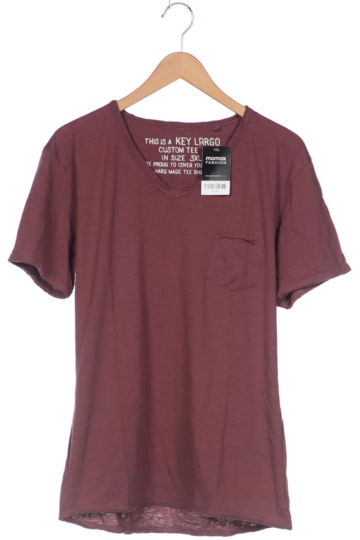 

Key Largo Herren T-Shirt, bordeaux, Gr. 58