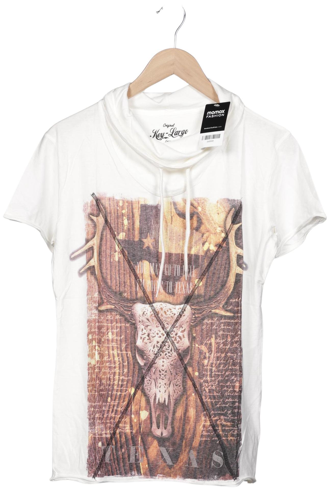 

Key Largo Herren T-Shirt, cremeweiß, Gr. 48