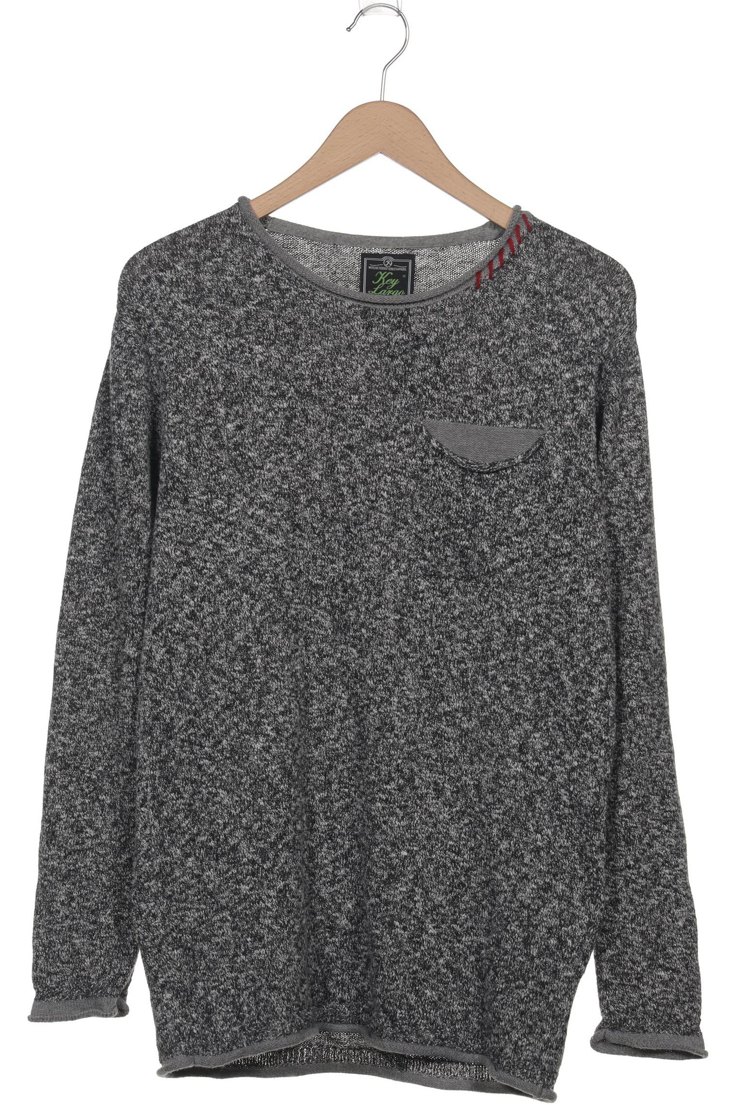 

Key Largo Herren Pullover, grau, Gr. 48