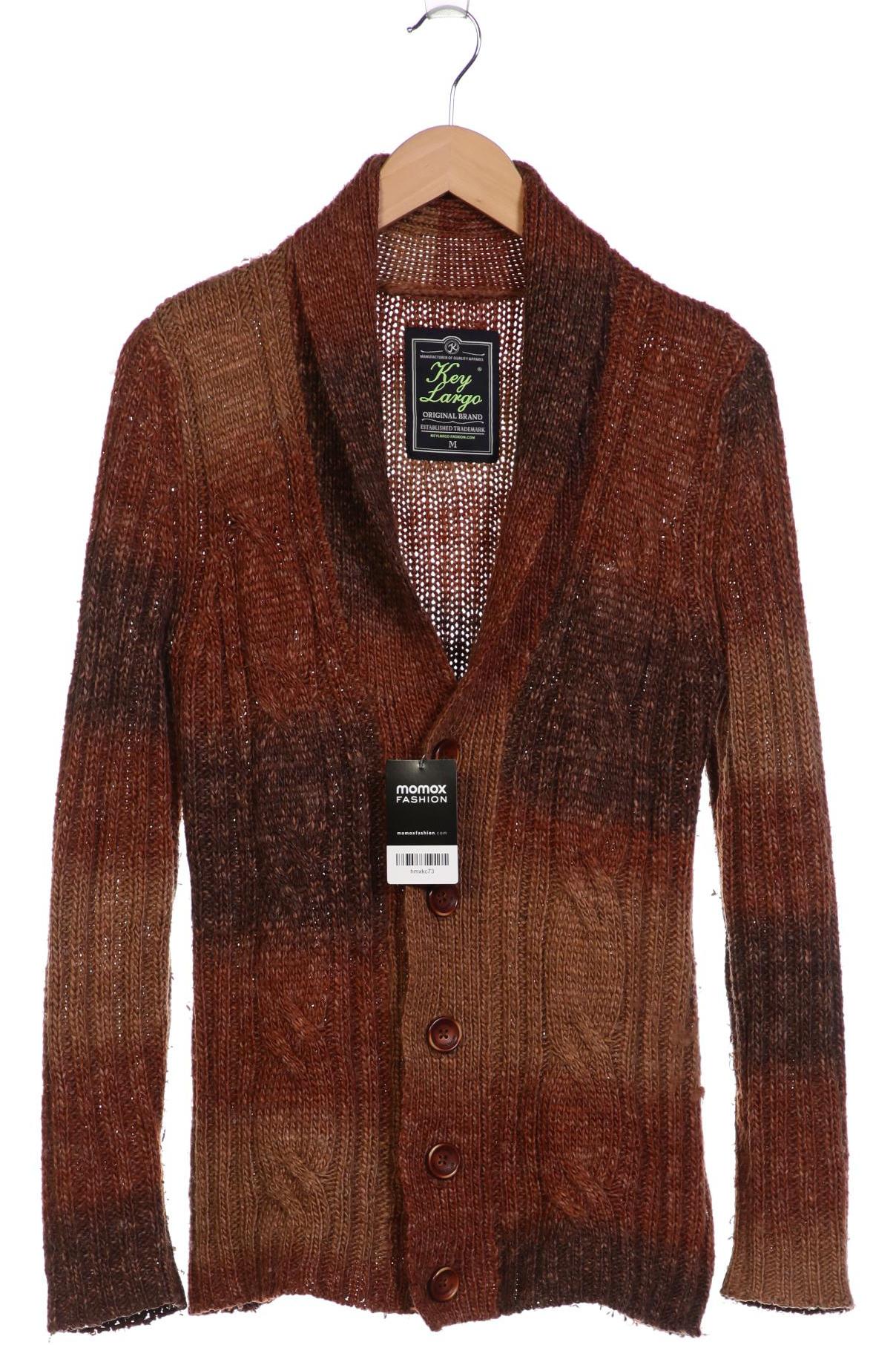 

Key Largo Herren Strickjacke, braun, Gr. 48